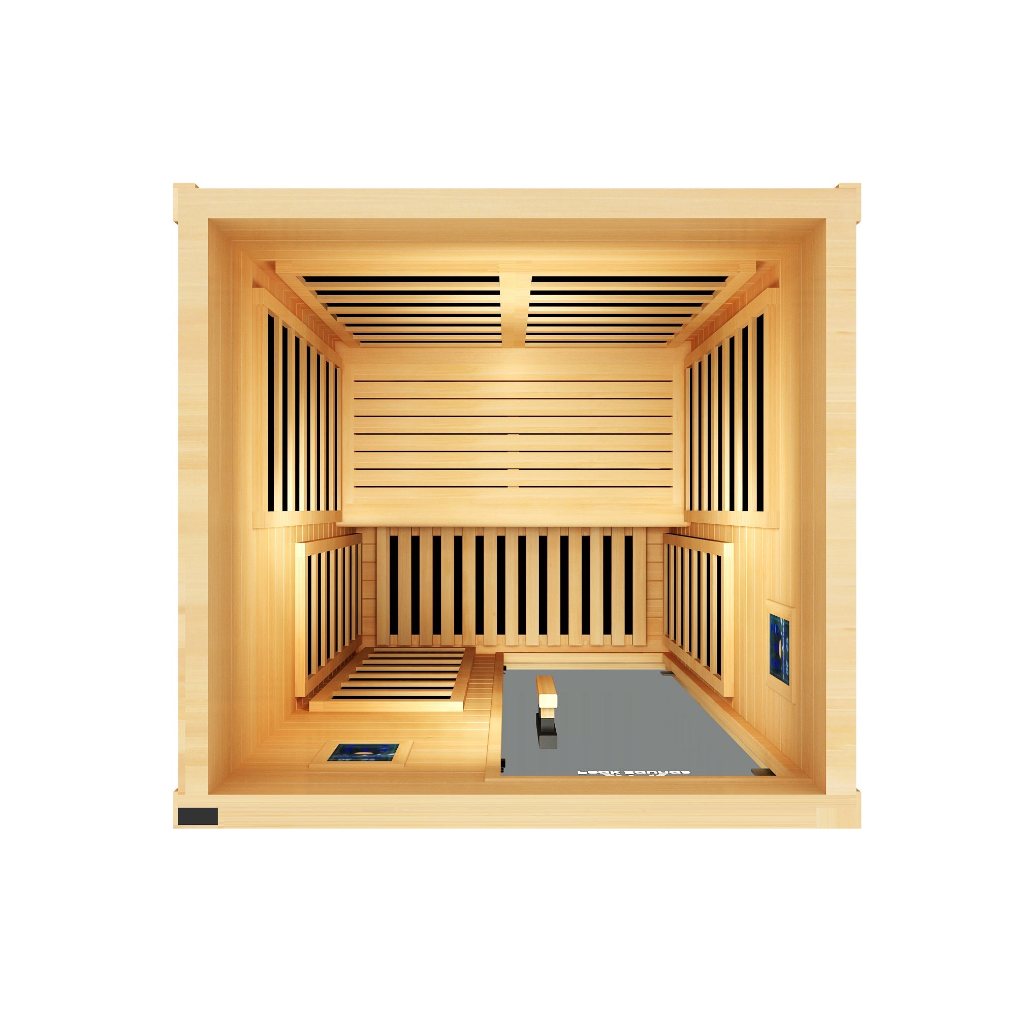Peak Saunas Olympus 1-Person FAR Infrared Sauna with Smart WiFi App Control