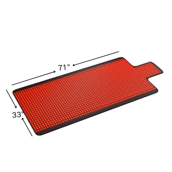 Icedragon Red Infrared Light Therapy Mat with Goggles