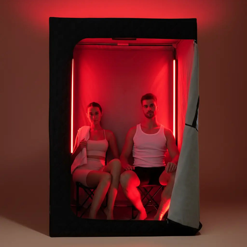 GlowSteam™  Red Light Portable Steam Sauna
