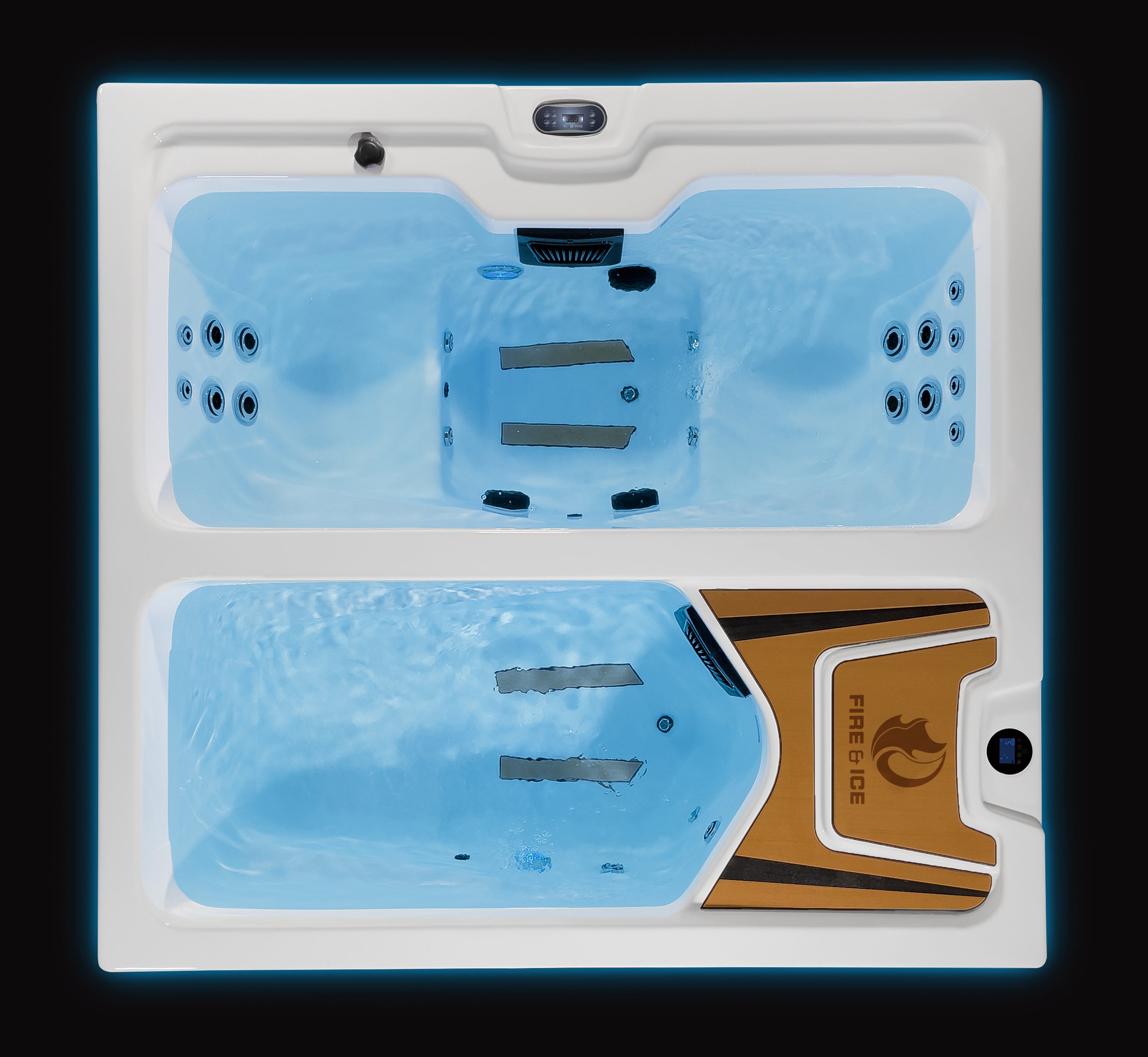 Icelandic Fire & Ice Sequoia Redwood Hot Tub