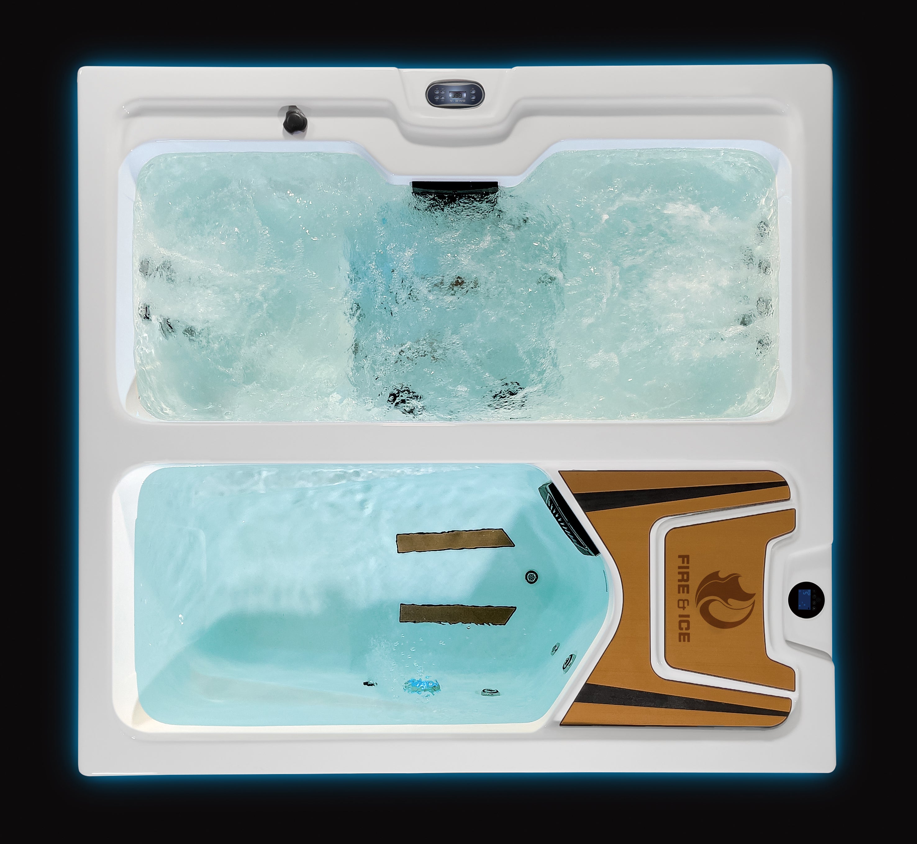 Icelandic Fire & Ice Sequoia Redwood Hot Tub
