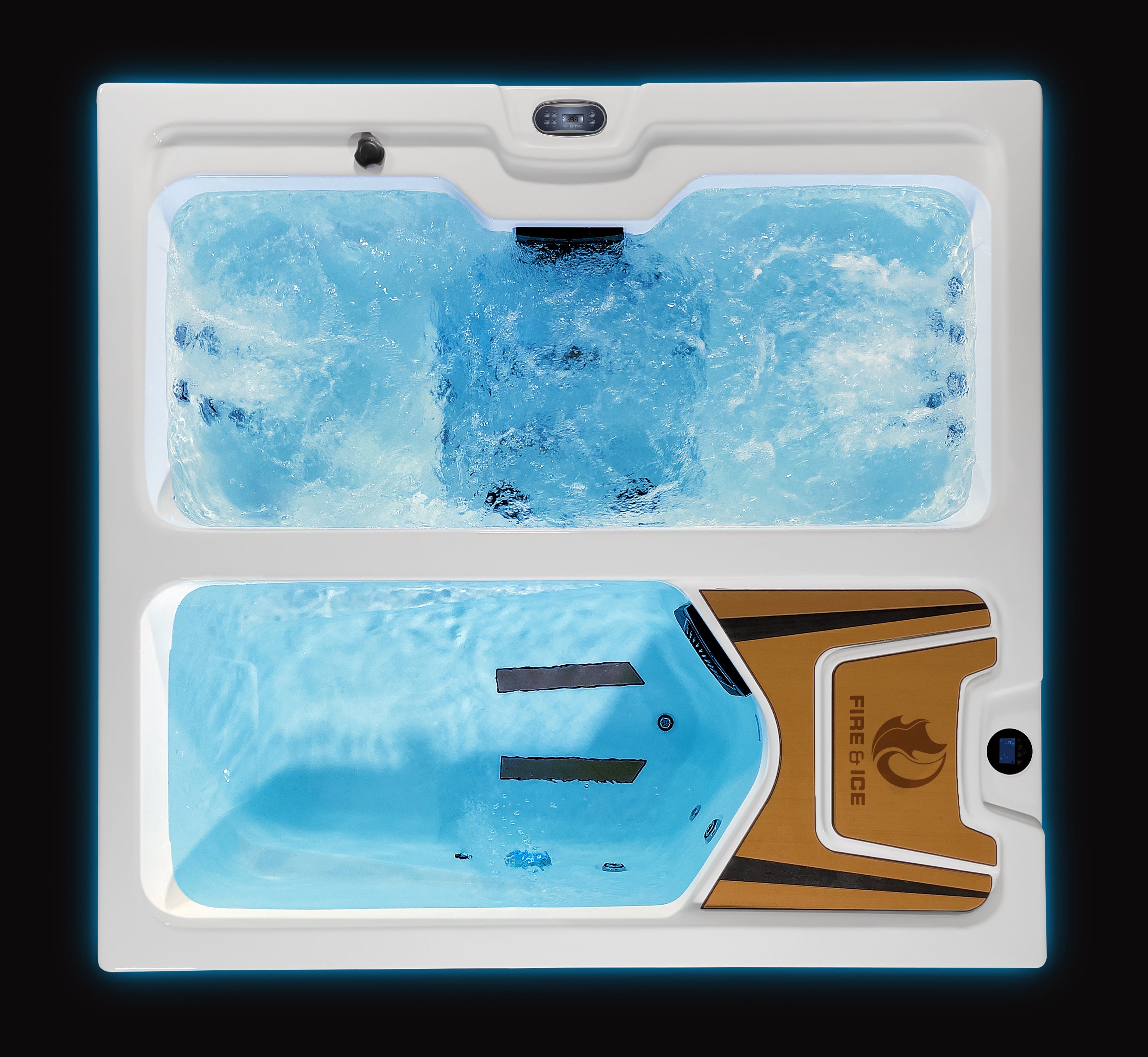 Icelandic Fire & Ice Sequoia Redwood Hot Tub