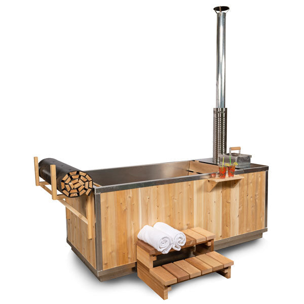 Dundalk LeisureCraft The Starlight Wood Burning Hot Tub