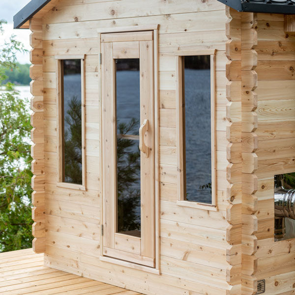 Dundalk Leisure Canadian Timber Georgian Cabin Sauna CTC88E