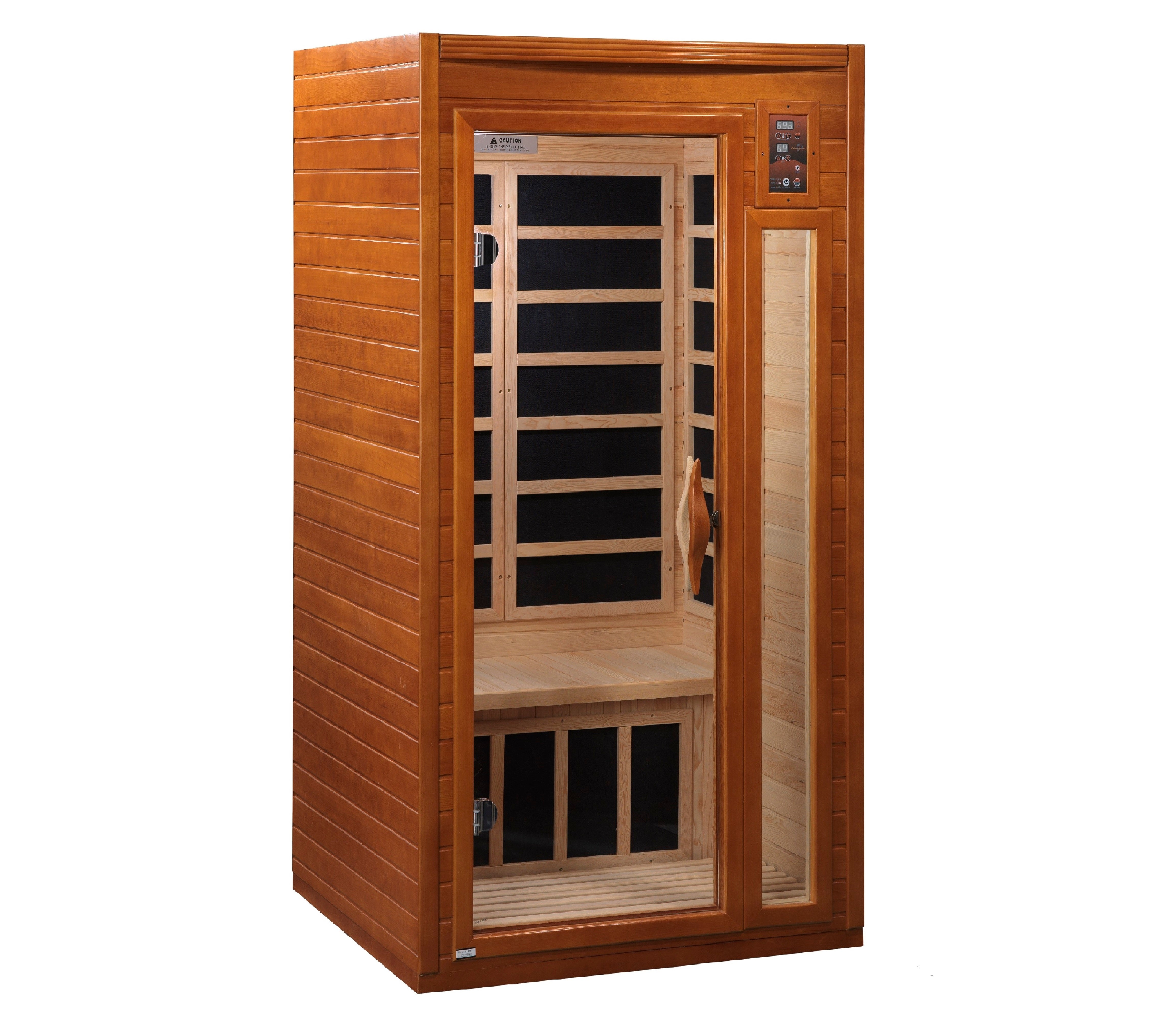 Golden Designs Dynamic "Barcelona" 1-2-person Low EMF (Under 8MG) FAR Infrared Sauna