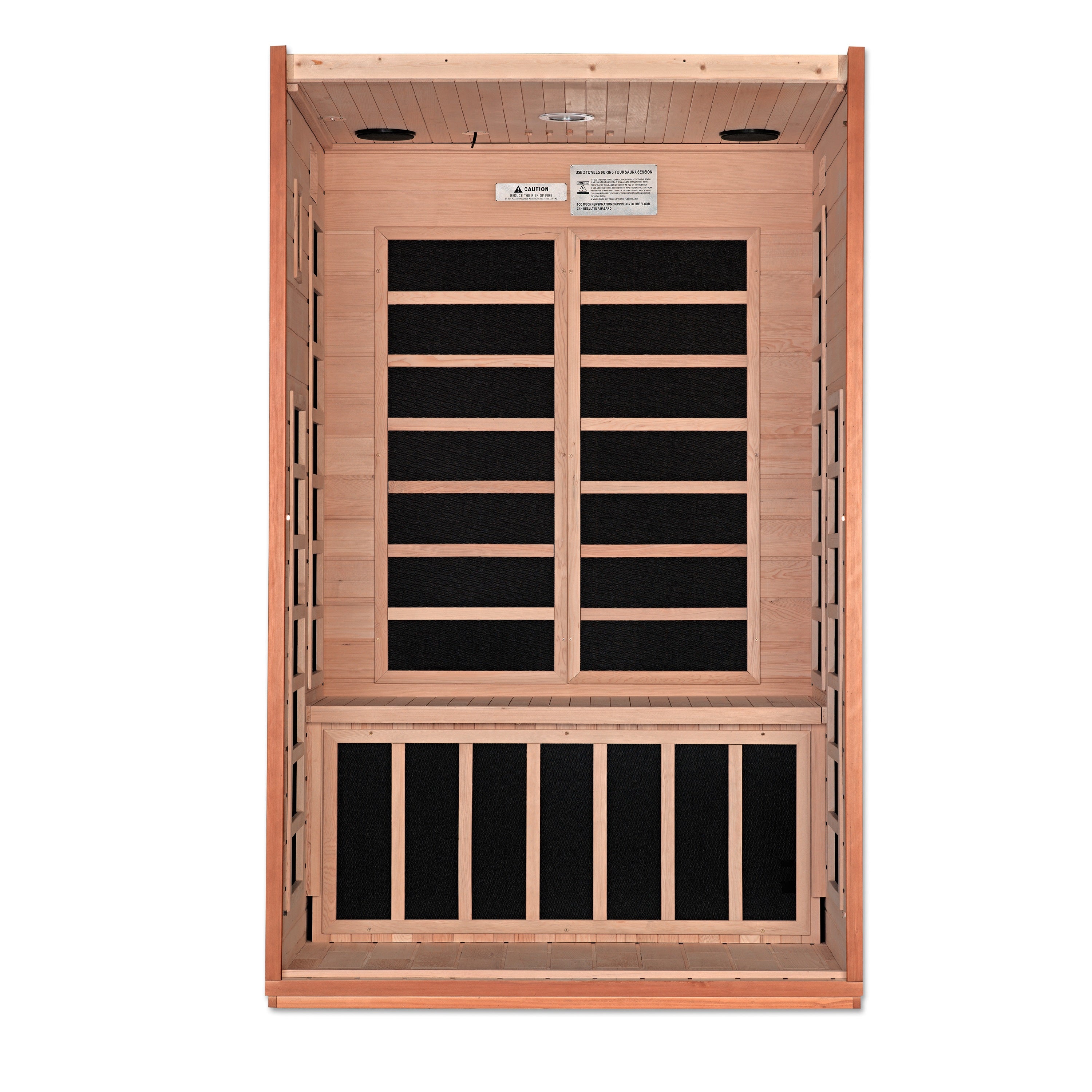 Golden Designs Dynamic Cordoba Elite 2-person Ultra Low EMF (Under 3MG) FAR Infrared Sauna