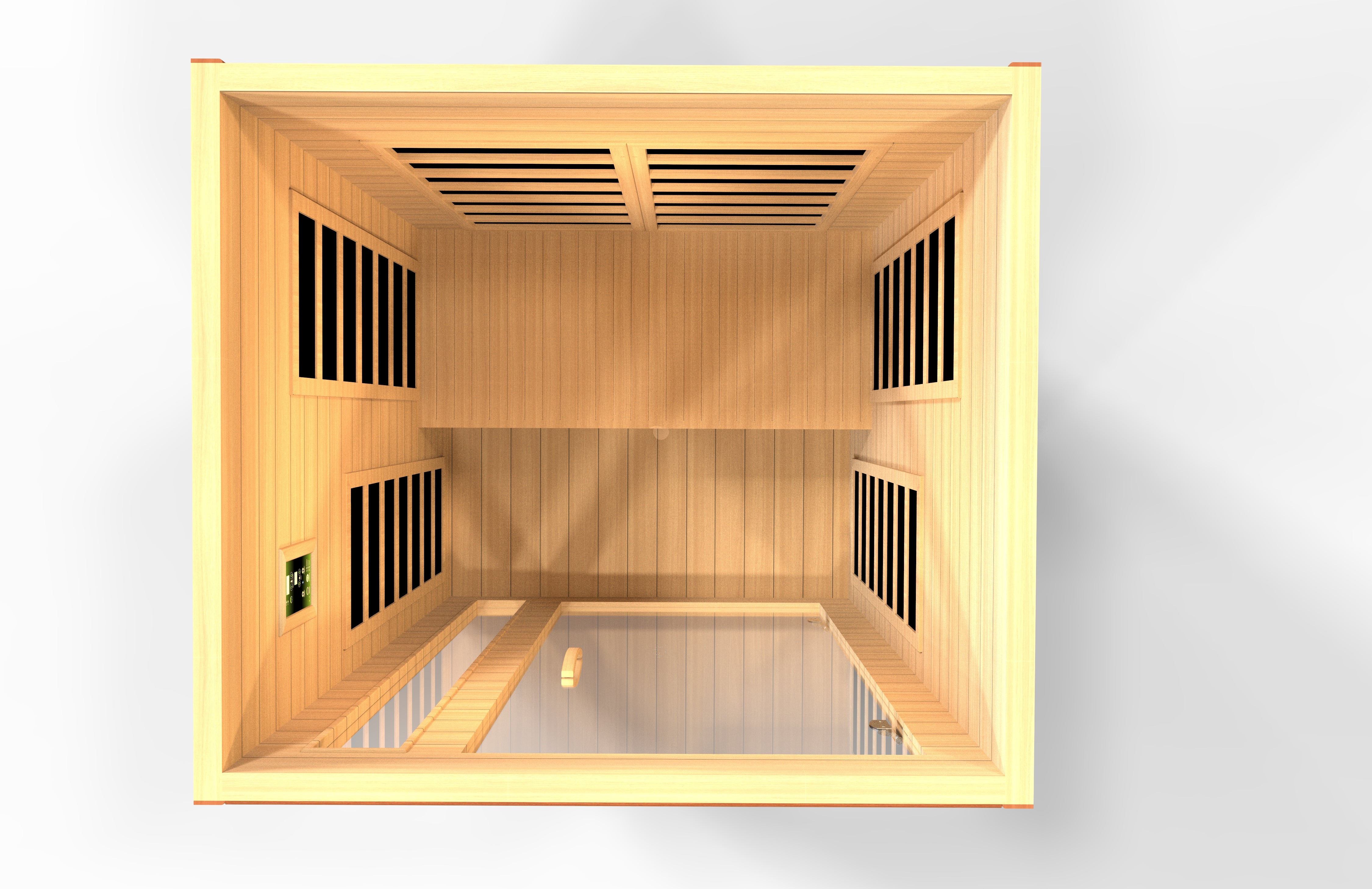 Golden Designs Dynamic Cordoba Elite 2-person Ultra Low EMF (Under 3MG) FAR Infrared Sauna