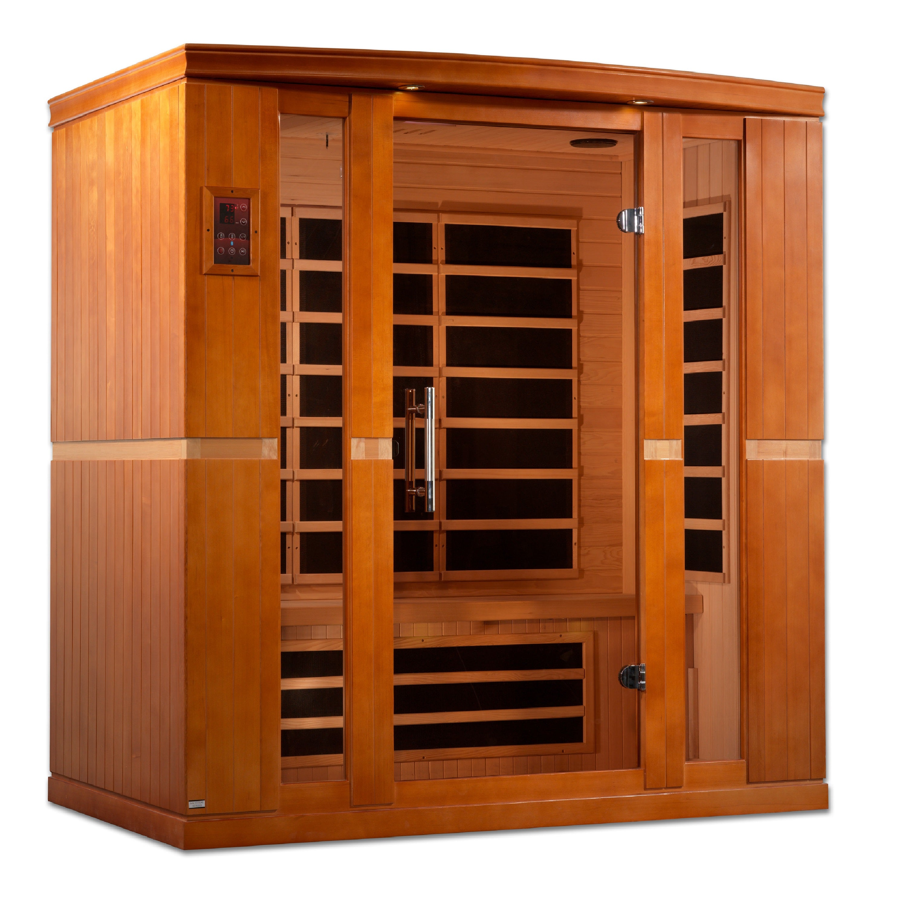 Golden Designs Dynamic "Bergamo" 4-person Low EMF (Under 8MG) FAR Infrared Sauna