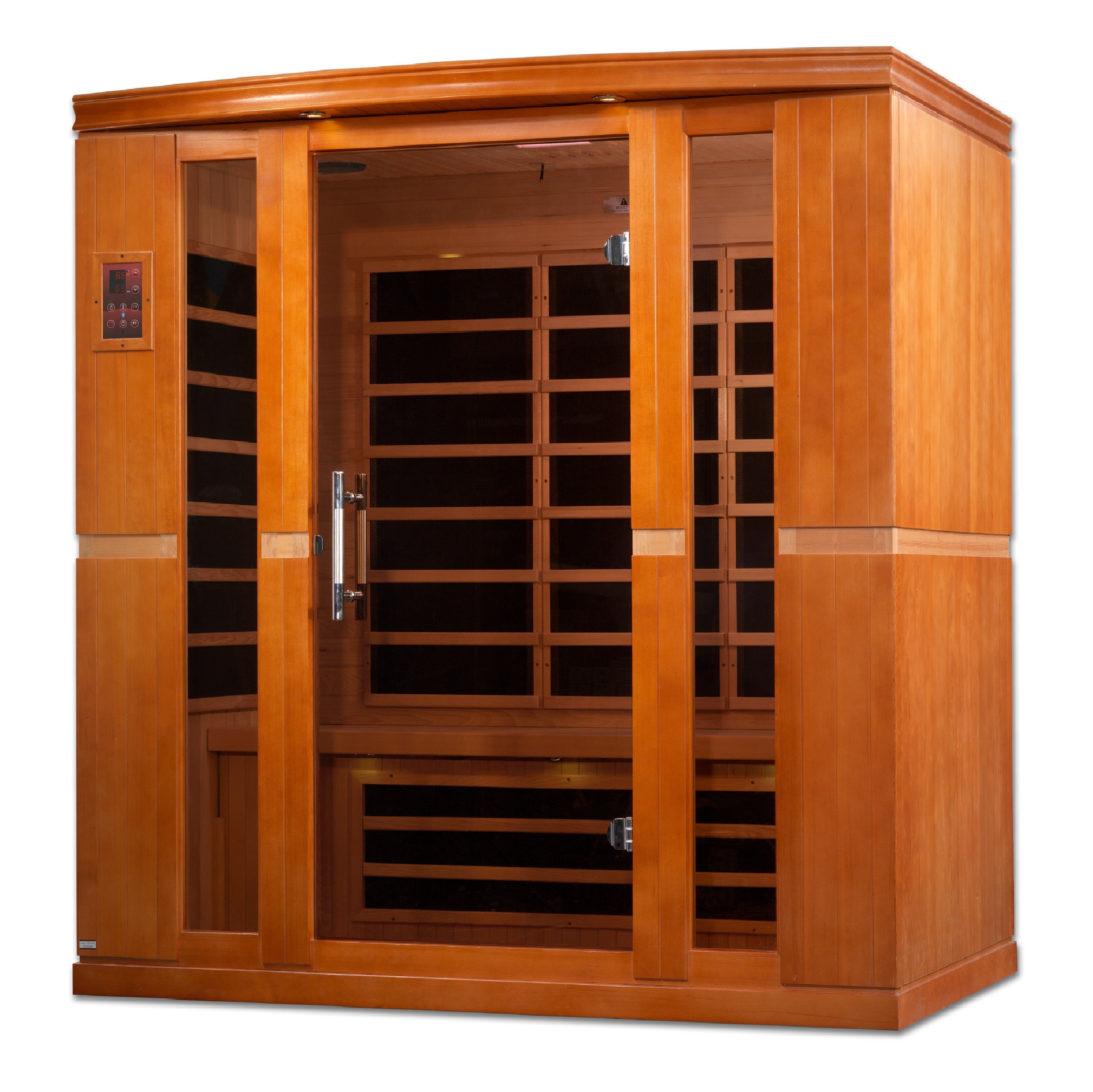 Golden Designs Dynamic "Bergamo" 4-person Low EMF (Under 8MG) FAR Infrared Sauna