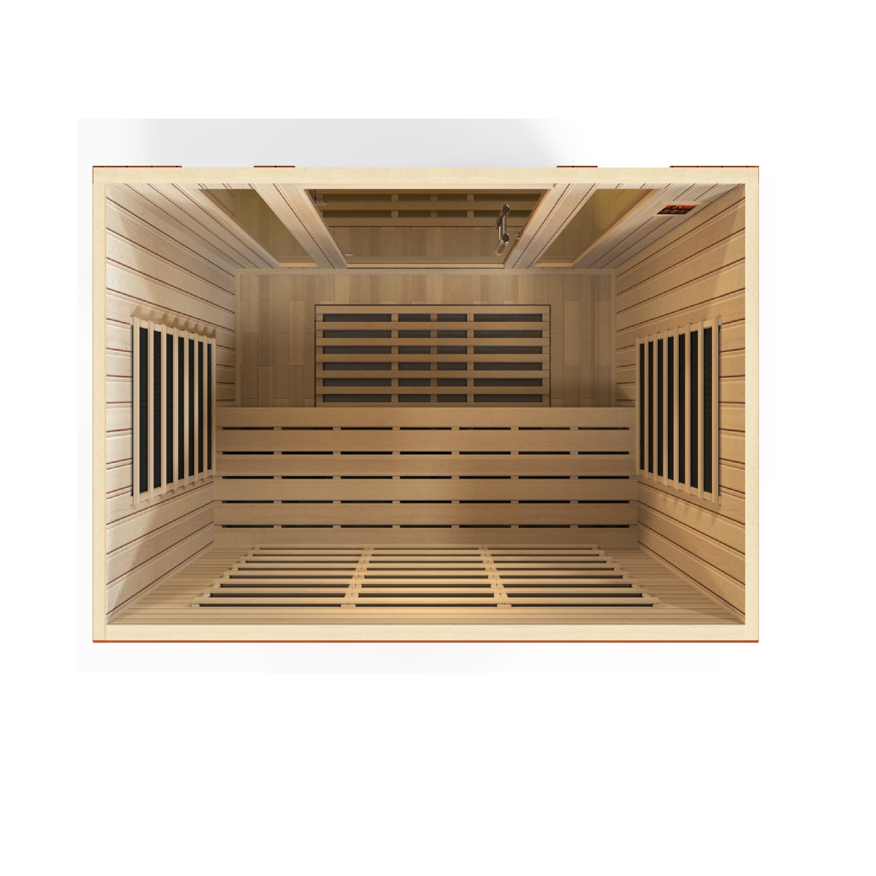 Golden Designs Dynamic "Bergamo" 4-person Low EMF (Under 8MG) FAR Infrared Sauna
