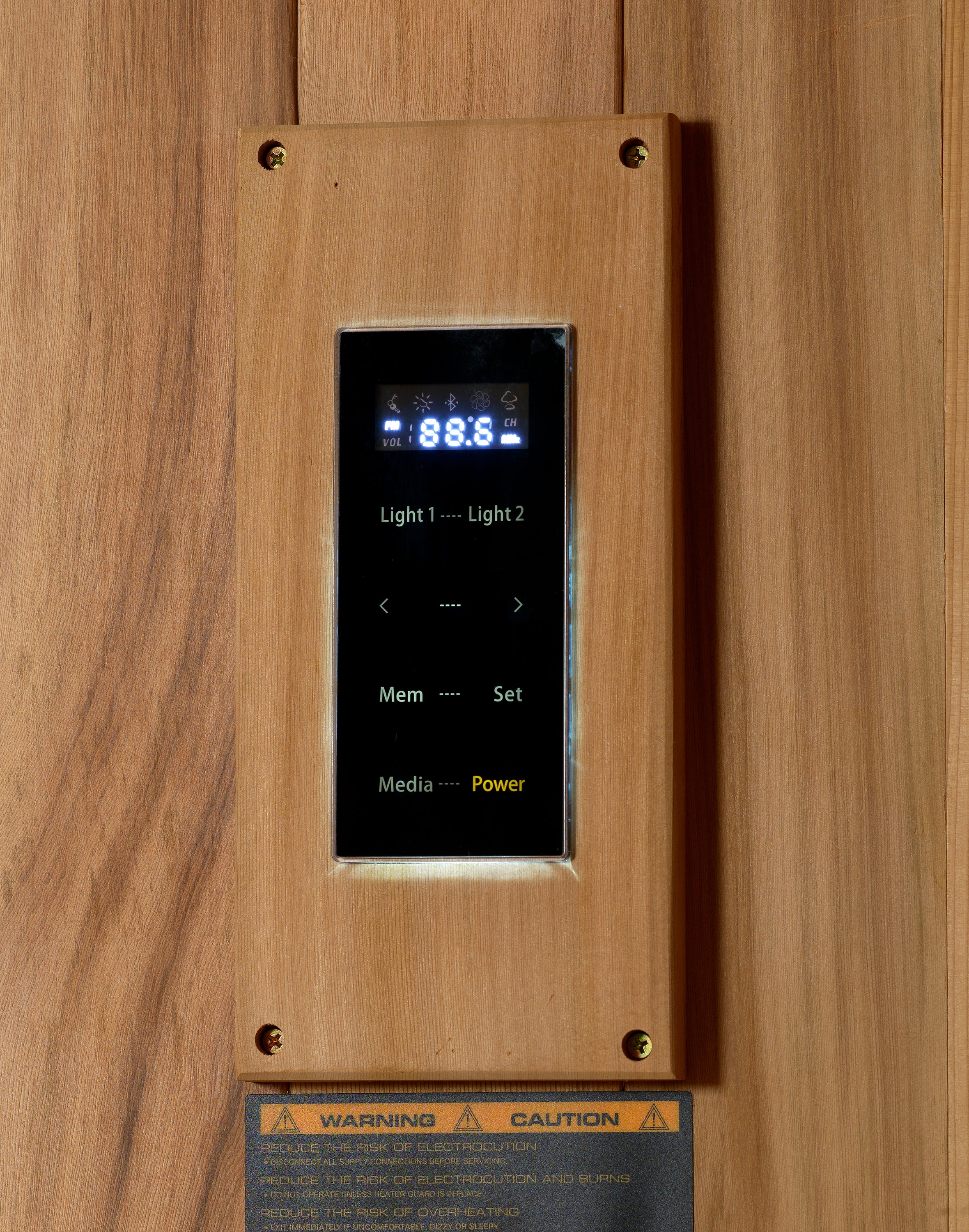 Golden Designs "Hanko" 2-Person Indoor Traditional Sauna