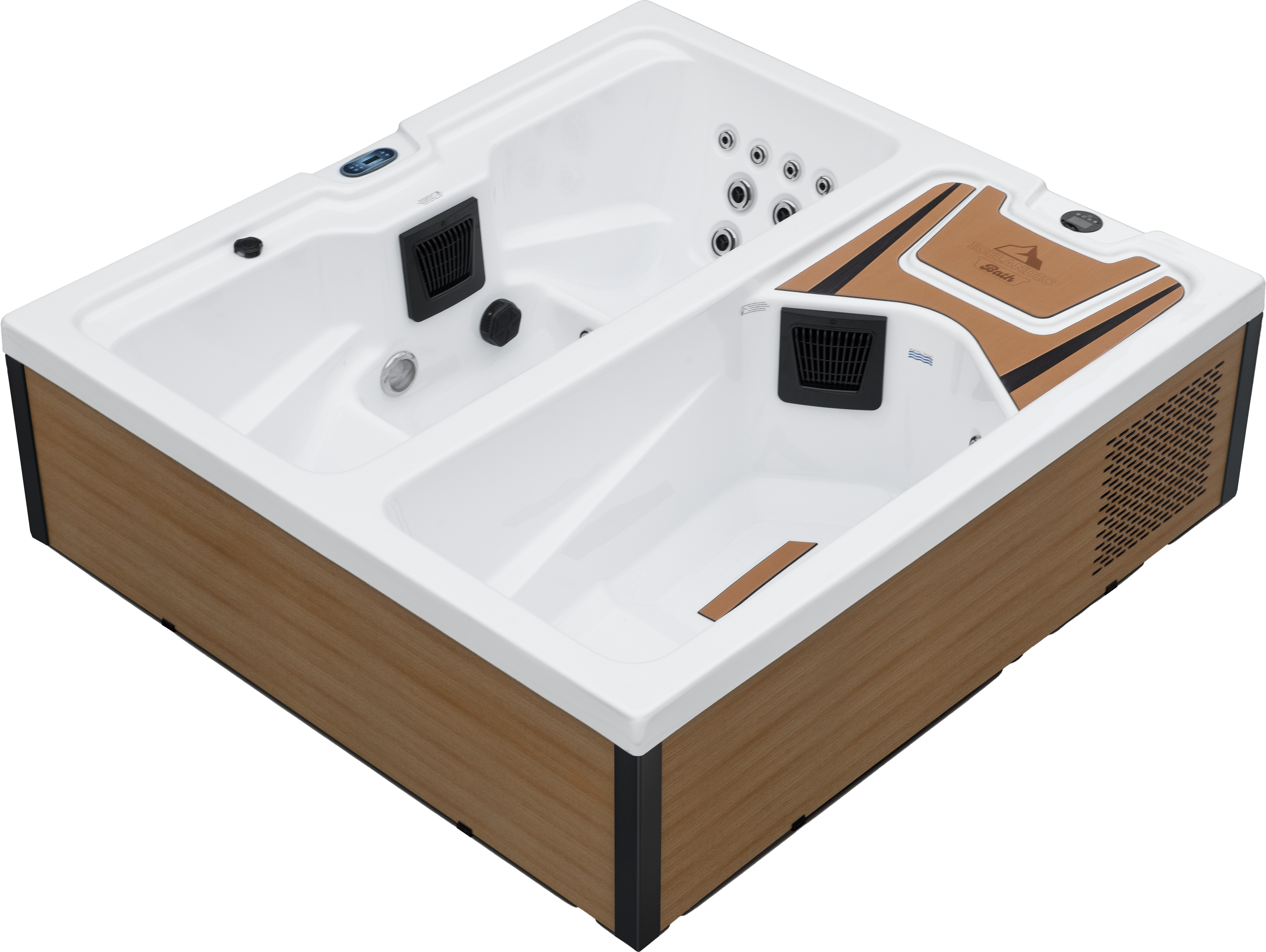 Icelandic Fire & Ice Sequoia Redwood Hot Tub