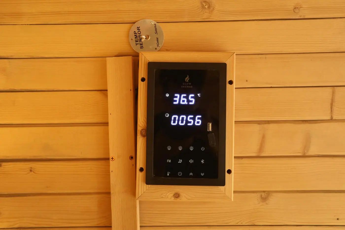 Carbonized Spruce Traditional Steam Outdoor Square Sauna for 1–2 Persons, Compact Home Spa Sauna Kit with Tempered Glass Door