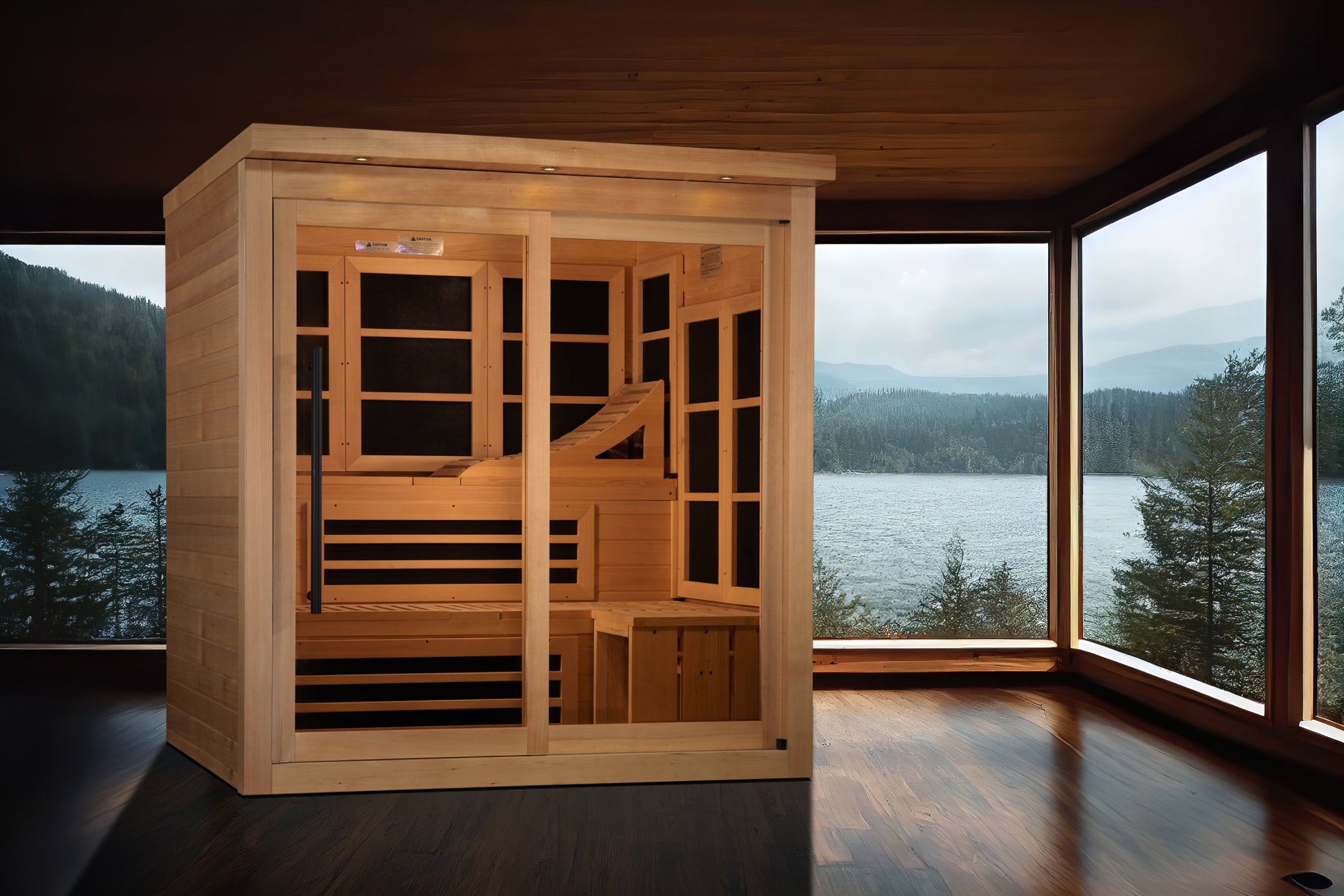 Golden Designs "Solara" Near Zero Infrared Sauna