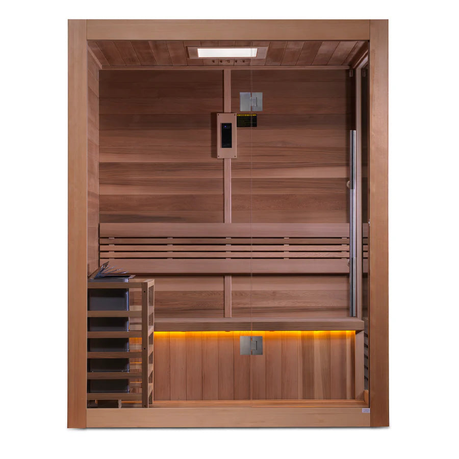 Golden Designs "Hanko" 2-Person Indoor Traditional Sauna