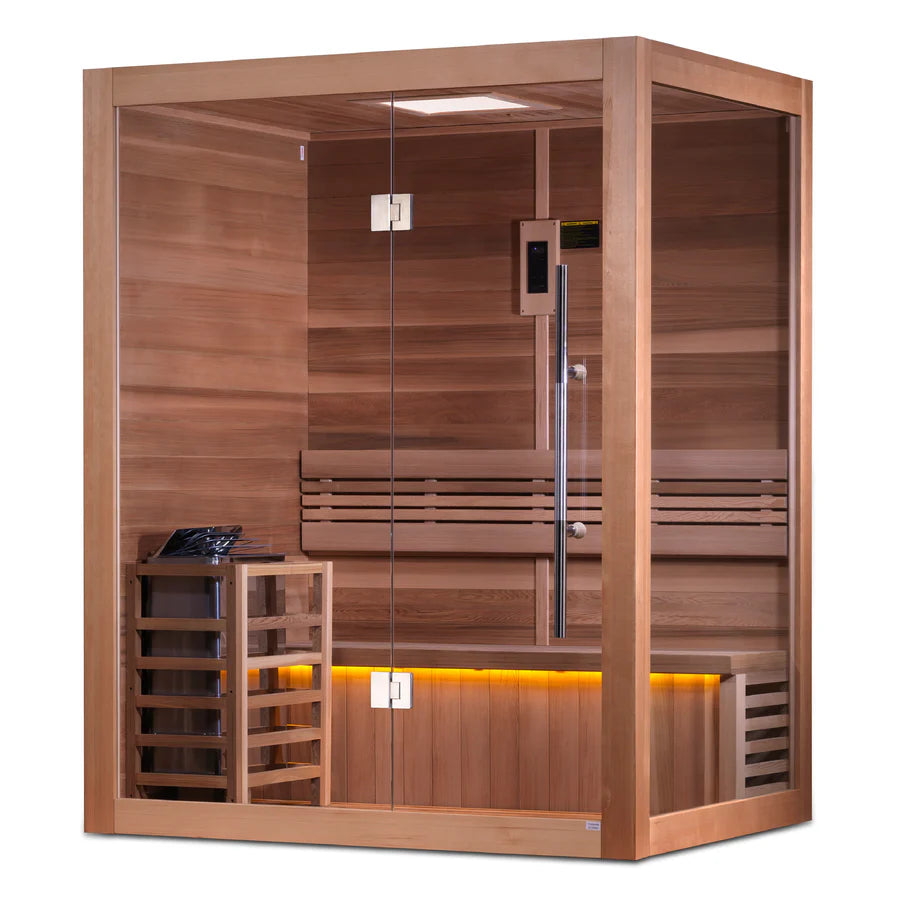 Golden Designs "Hanko" 2-Person Indoor Traditional Sauna