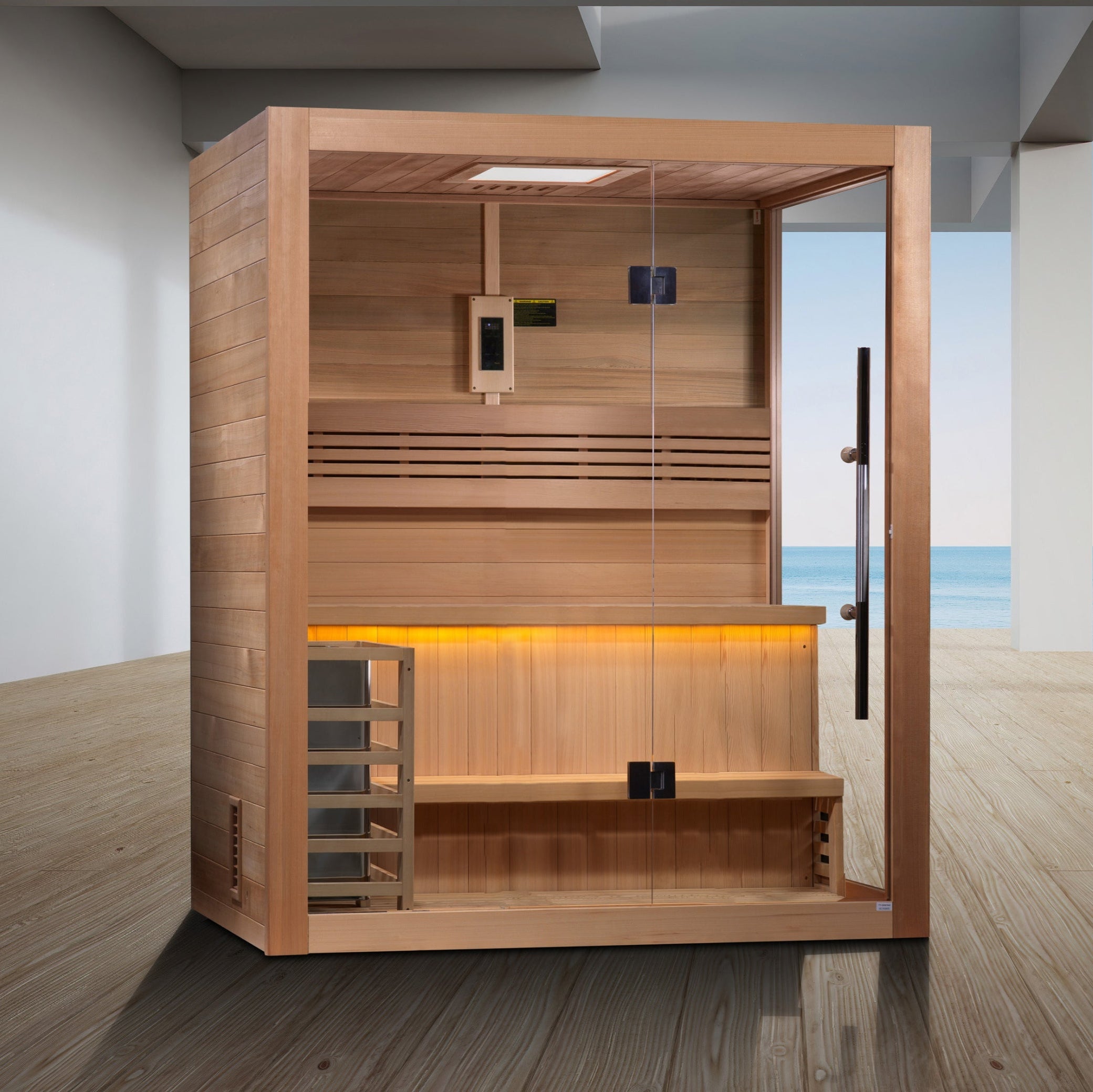 Golden Designs "Hanko" 2-Person Indoor Traditional Sauna