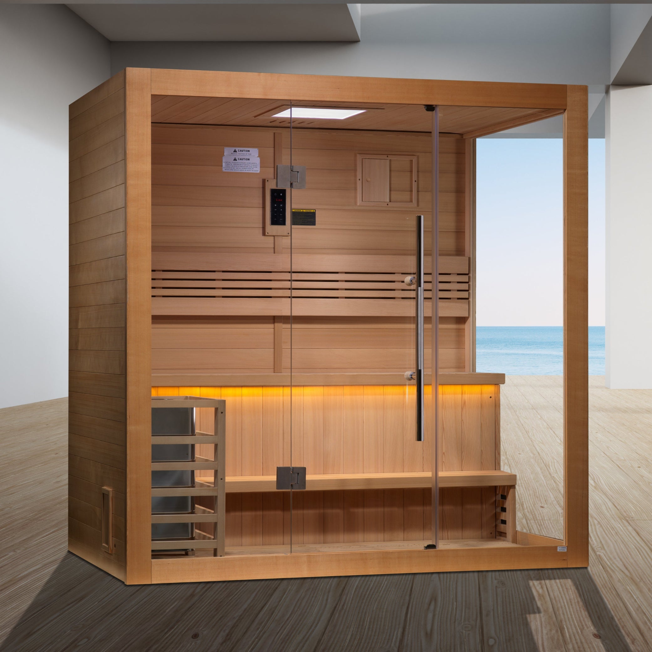 Golden Designs "Forssa" 3-Person Indoor Traditional Sauna