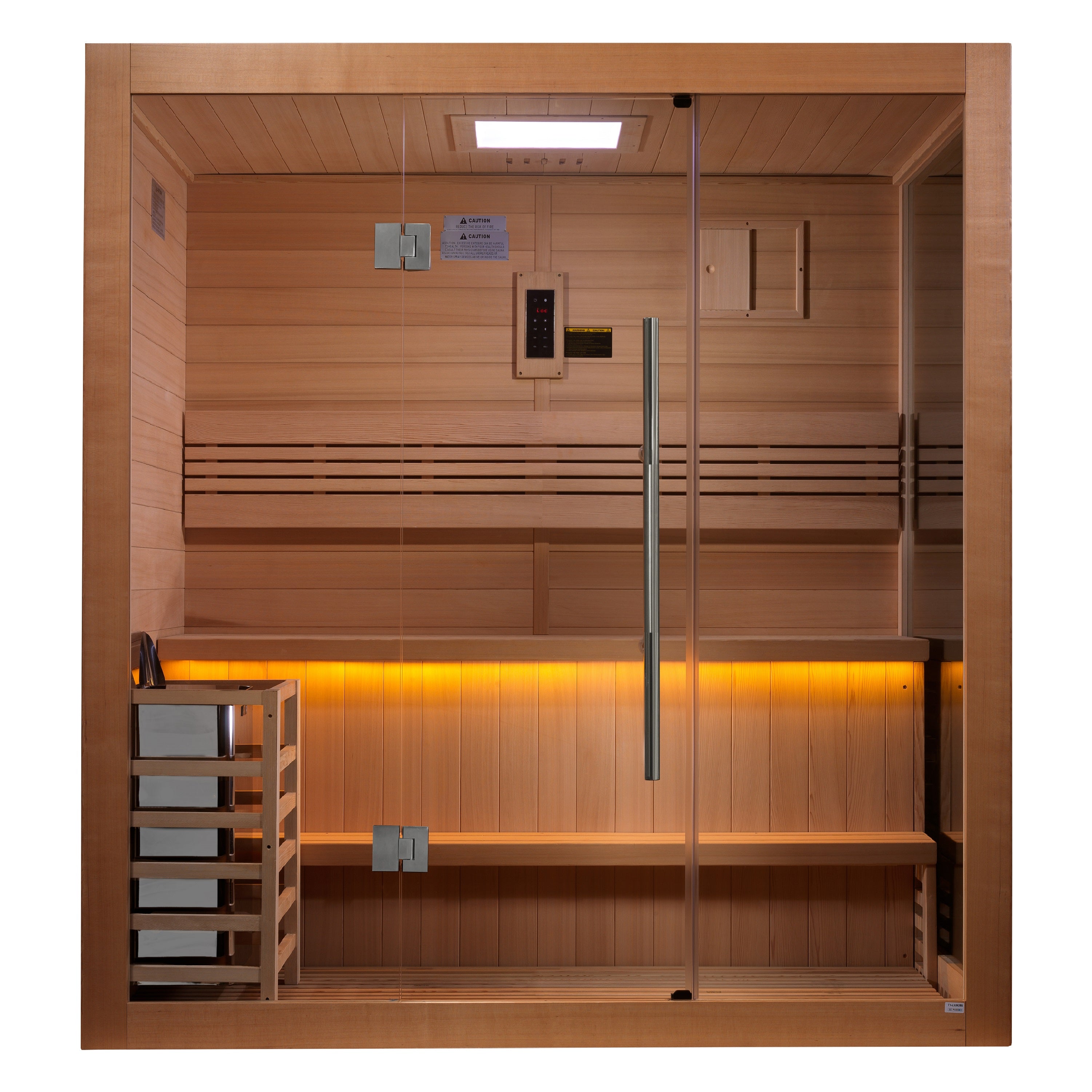 Golden Designs "Forssa" 3-Person Indoor Traditional Sauna