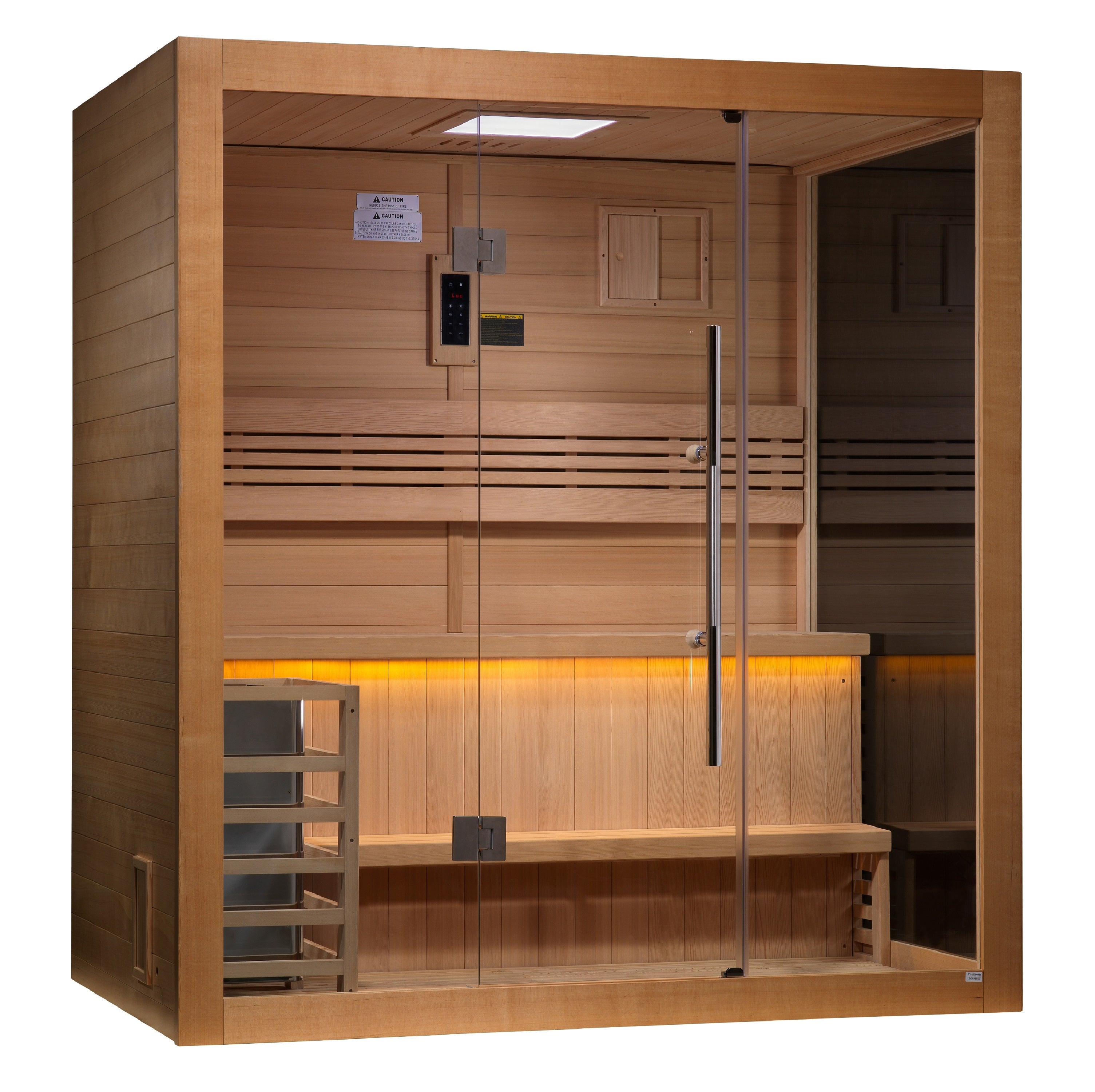 Golden Designs "Forssa" 3-Person Indoor Traditional Sauna
