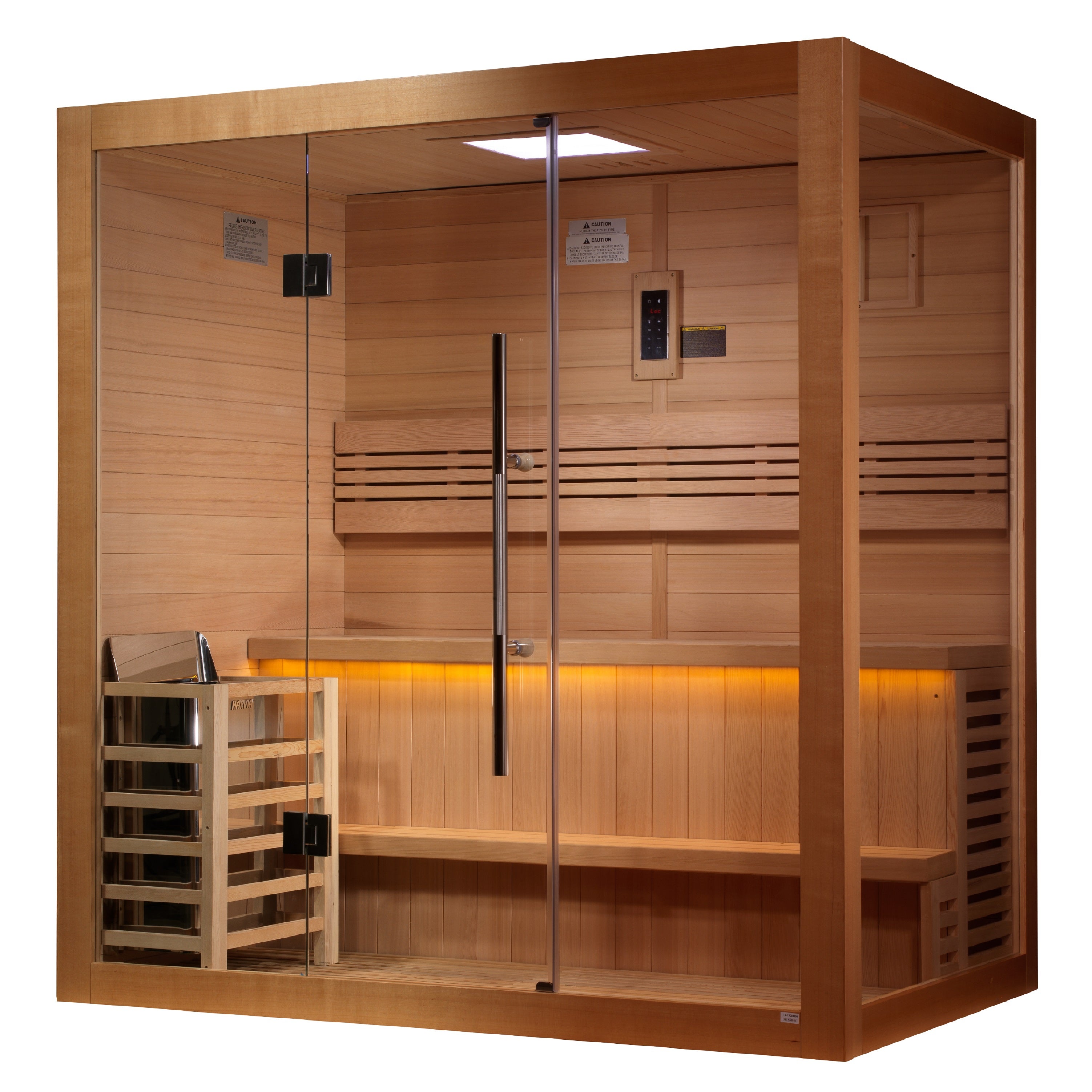 Golden Designs "Forssa" 3-Person Indoor Traditional Sauna