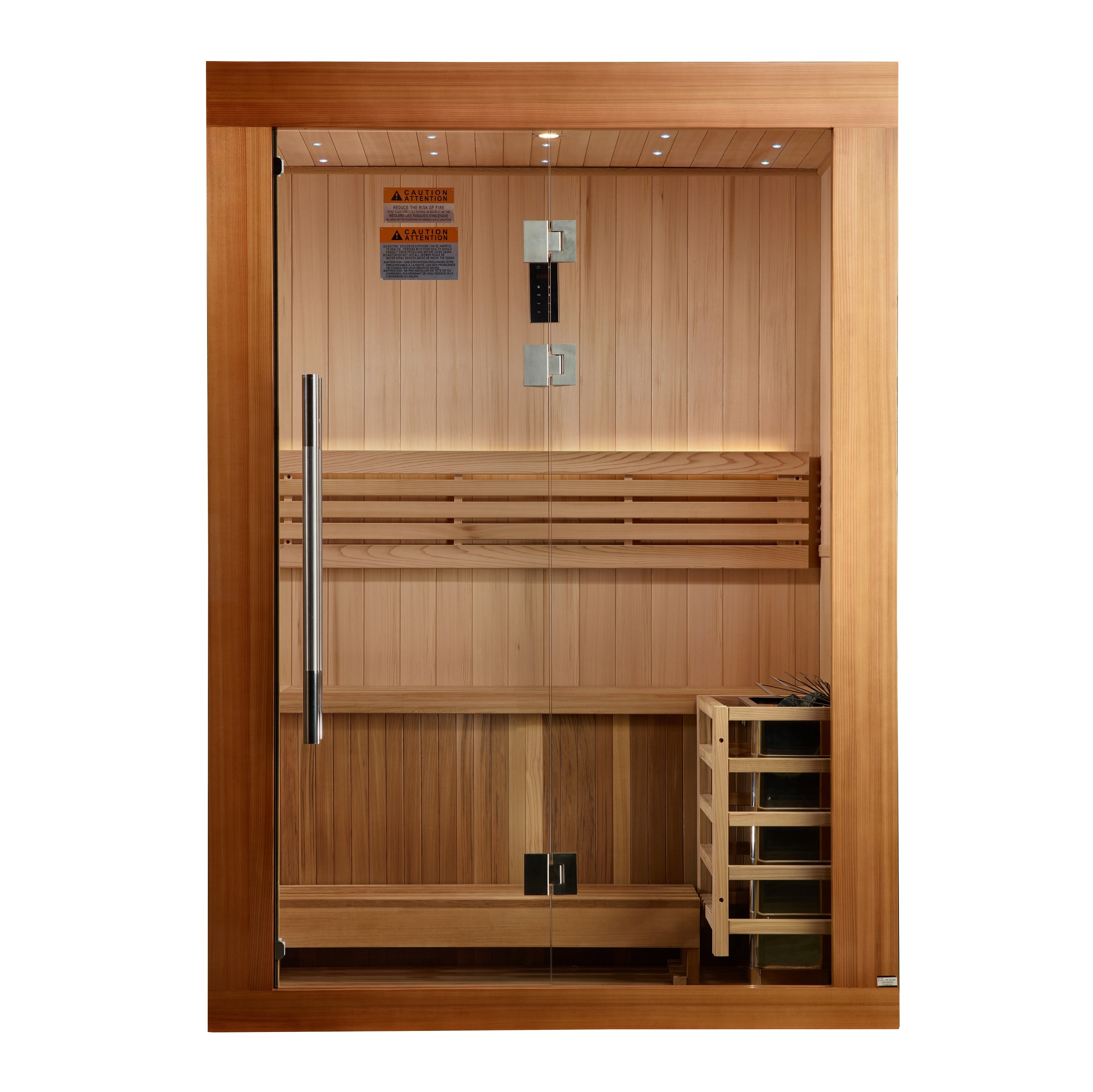 Golden Designs "Sundsvall" 2-Person Traditional Sauna