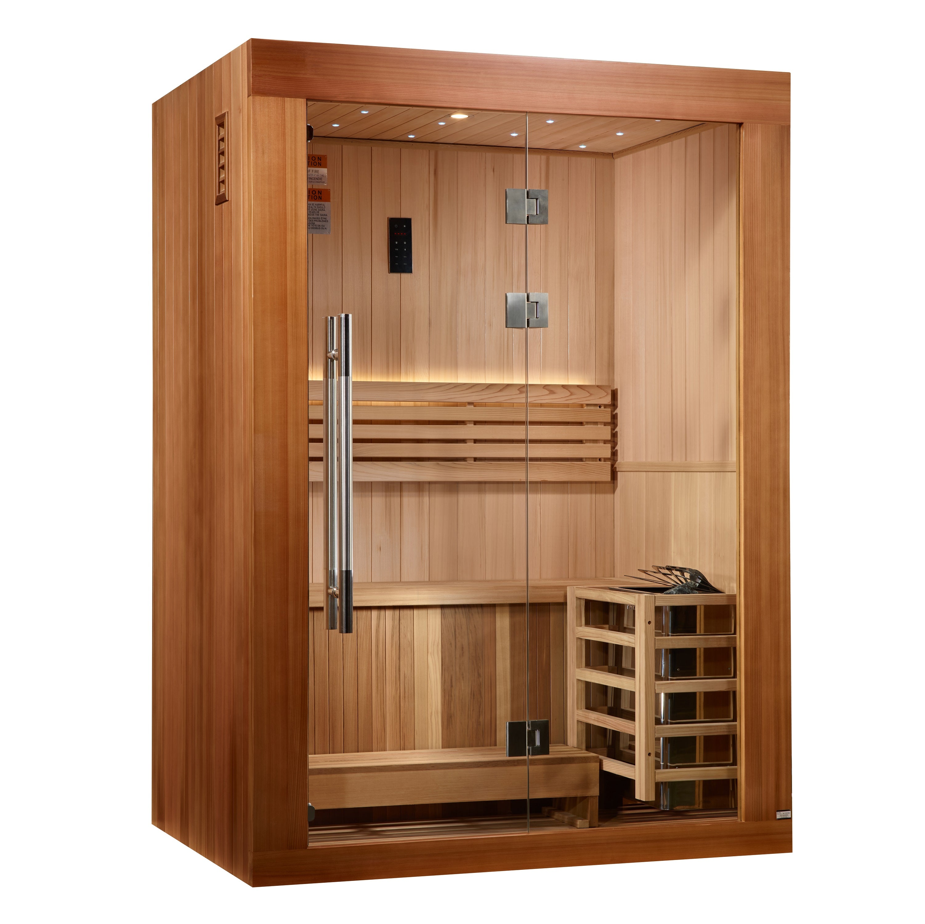 Golden Designs "Sundsvall" 2-Person Traditional Sauna