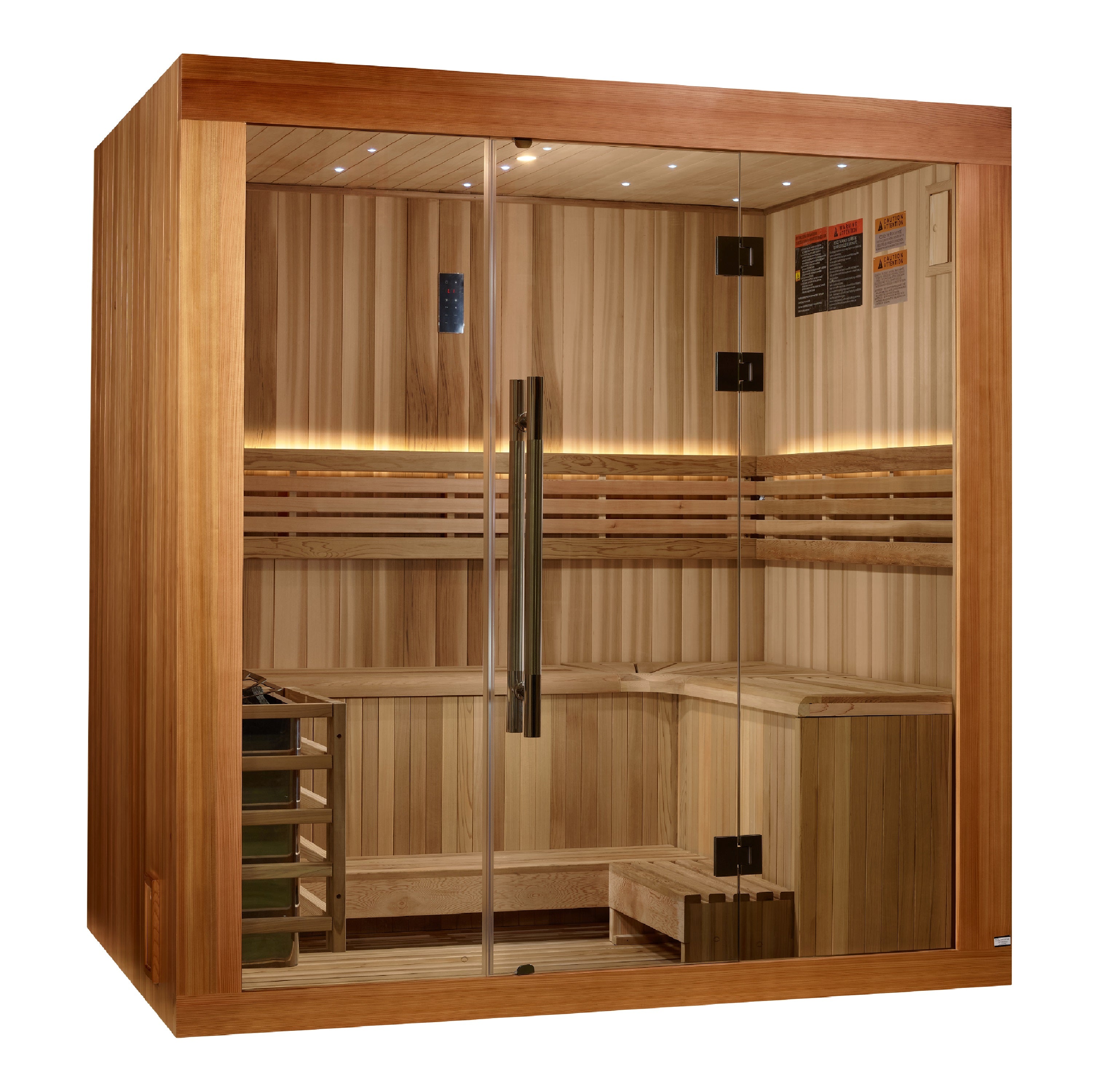 Golden Designs "Copenhagen" 3-Person Traditional Sauna