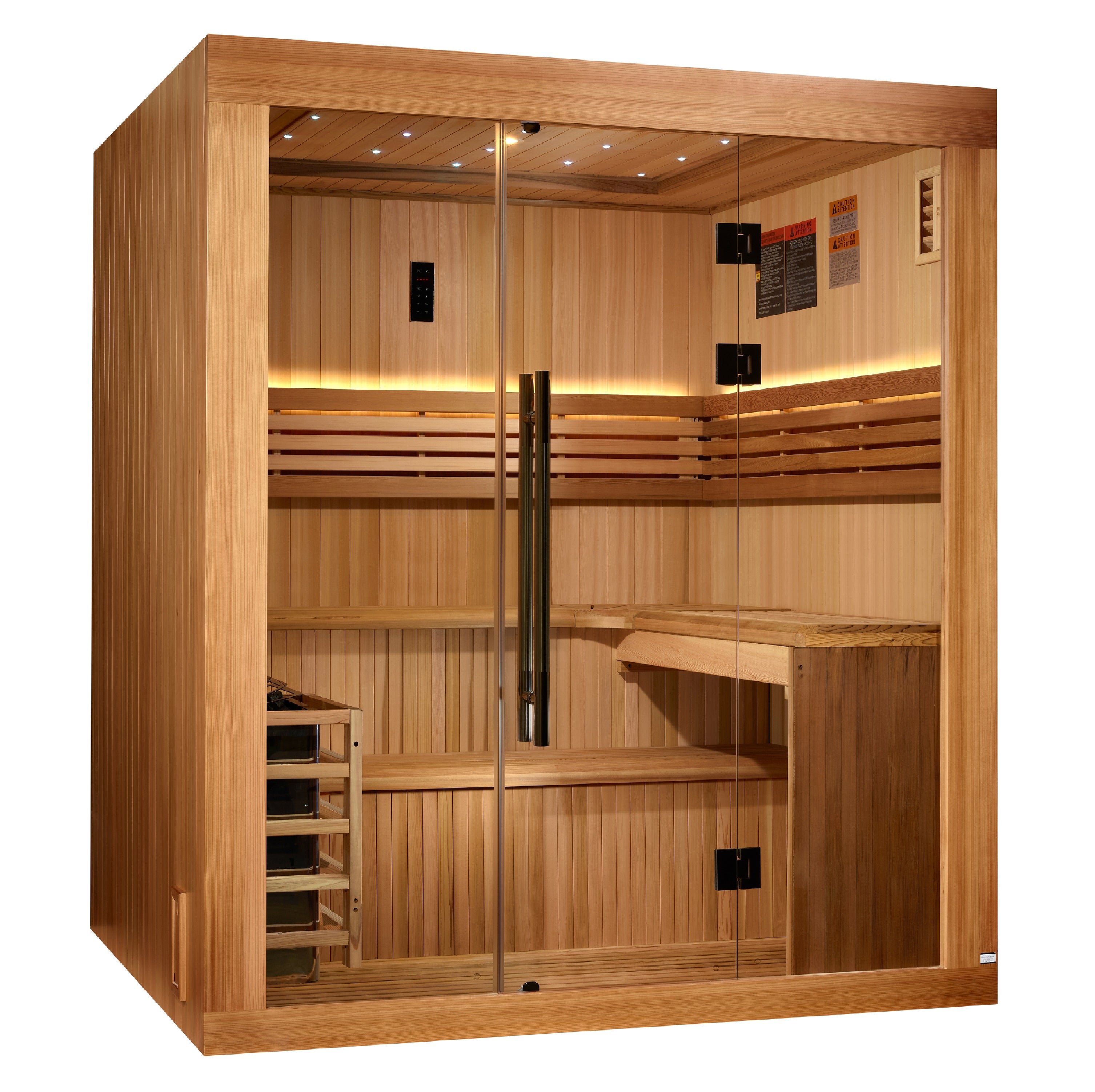 Golden Designs "Osla" 6-Person Traditional Sauna