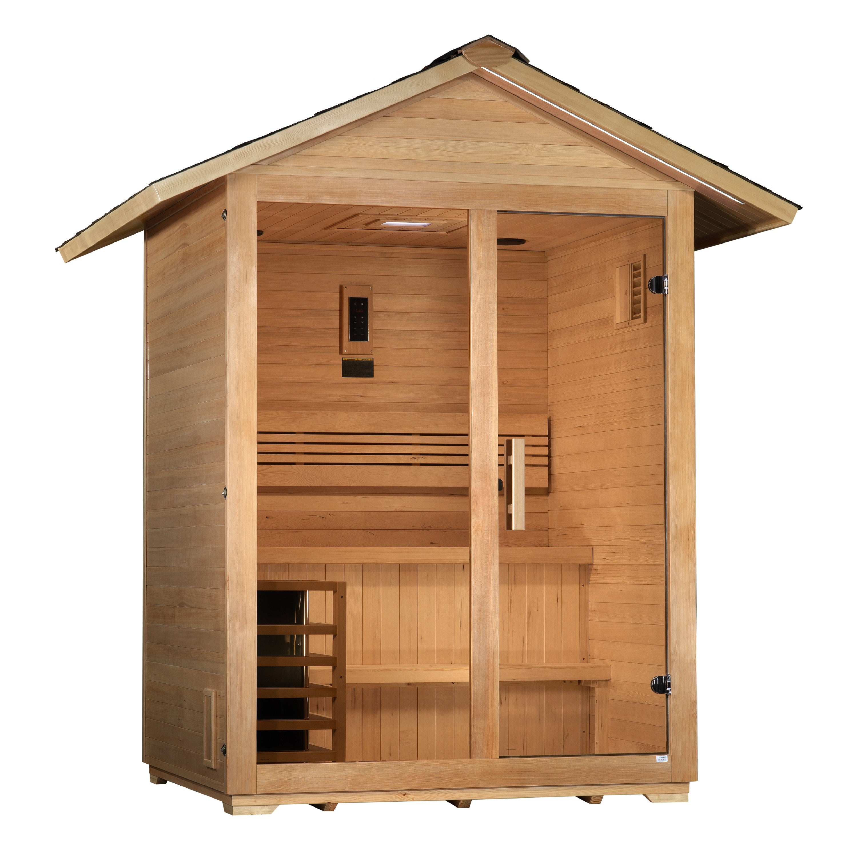 Golden Designs "Arlberg" 3-Person Traditional Outdoor Sauna