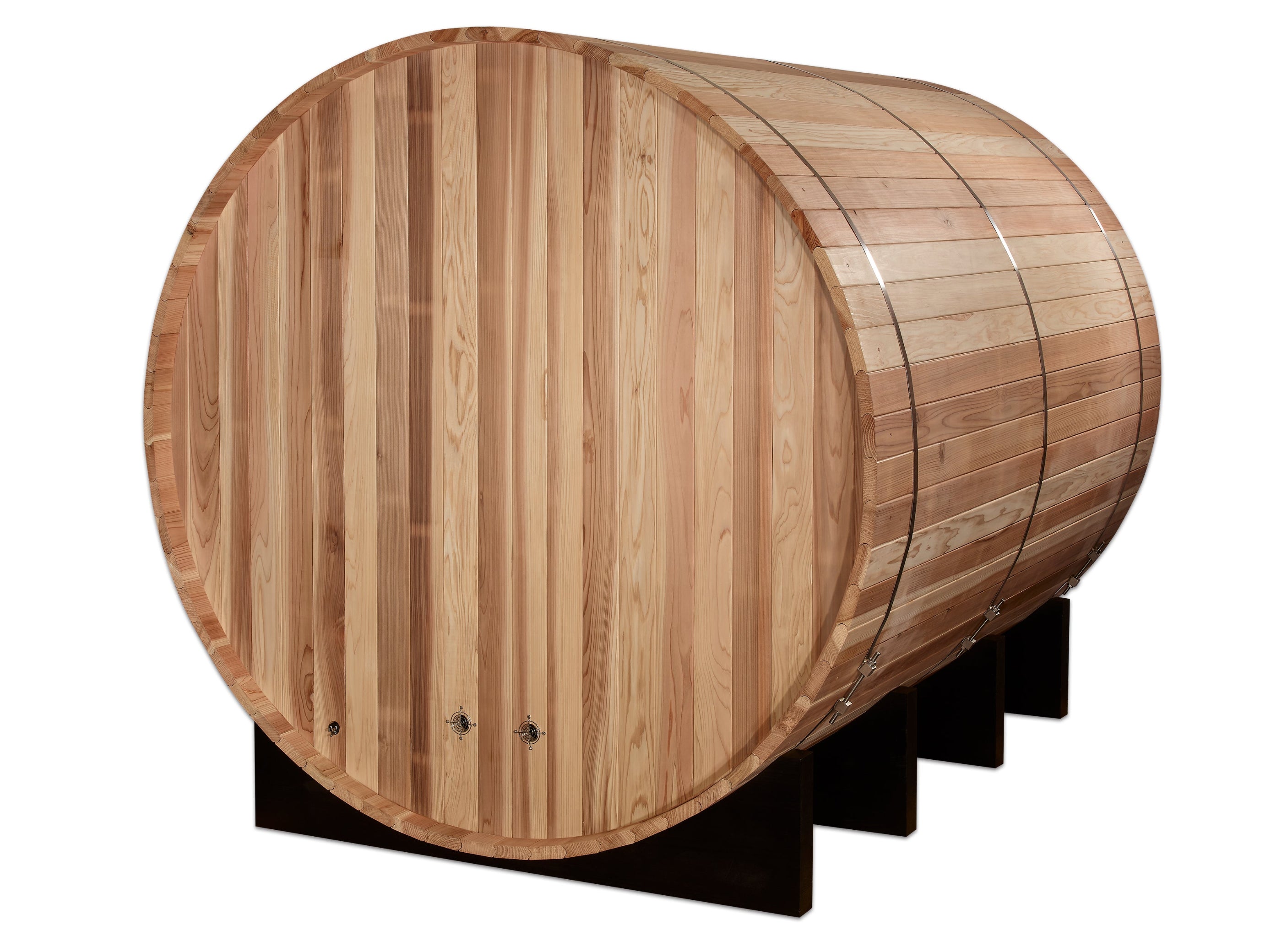 Golden Designs "Alpira" Large Barrel Traditional Sauna