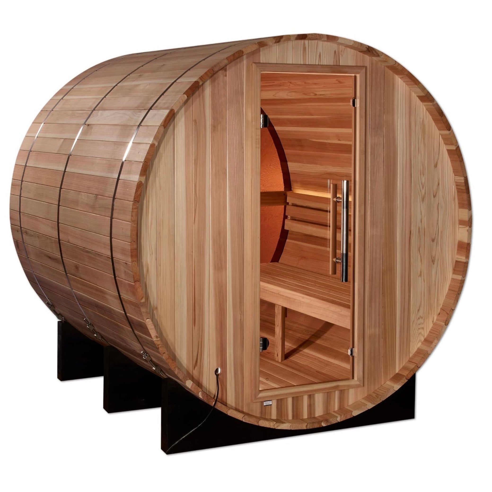 Golden Designs "Clyra" Medium Barrel Traditional Sauna