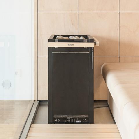 Harvia Virta Series 10.5kW Stainless Steel Sauna Heater at 208V 3PH