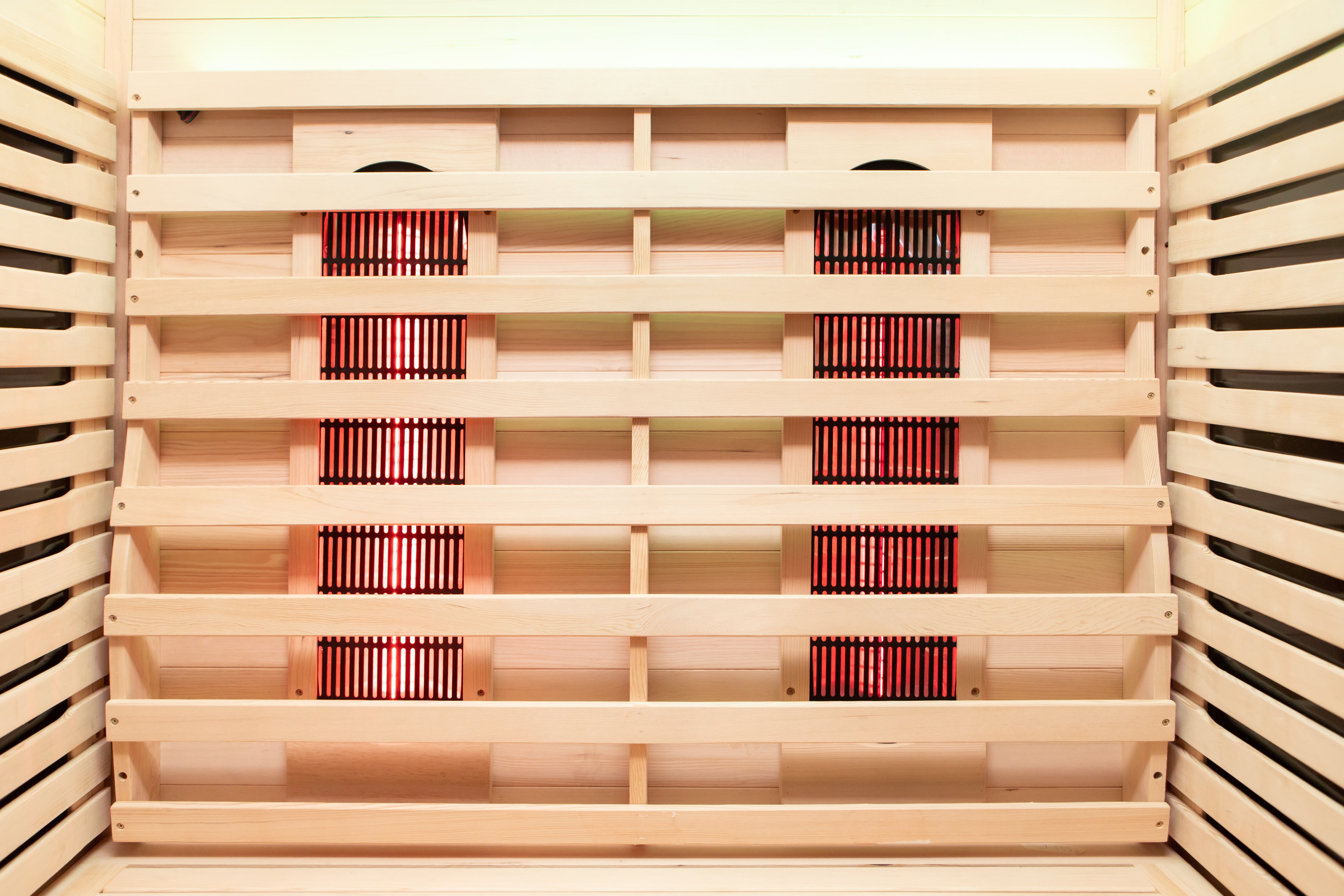 Peak Saunas Patagonia 2-Person Outdoor Full Spectrum Infrared Sauna with Built-In XL Medical-Grade Red Light Therapy and Smart WiFi App Control