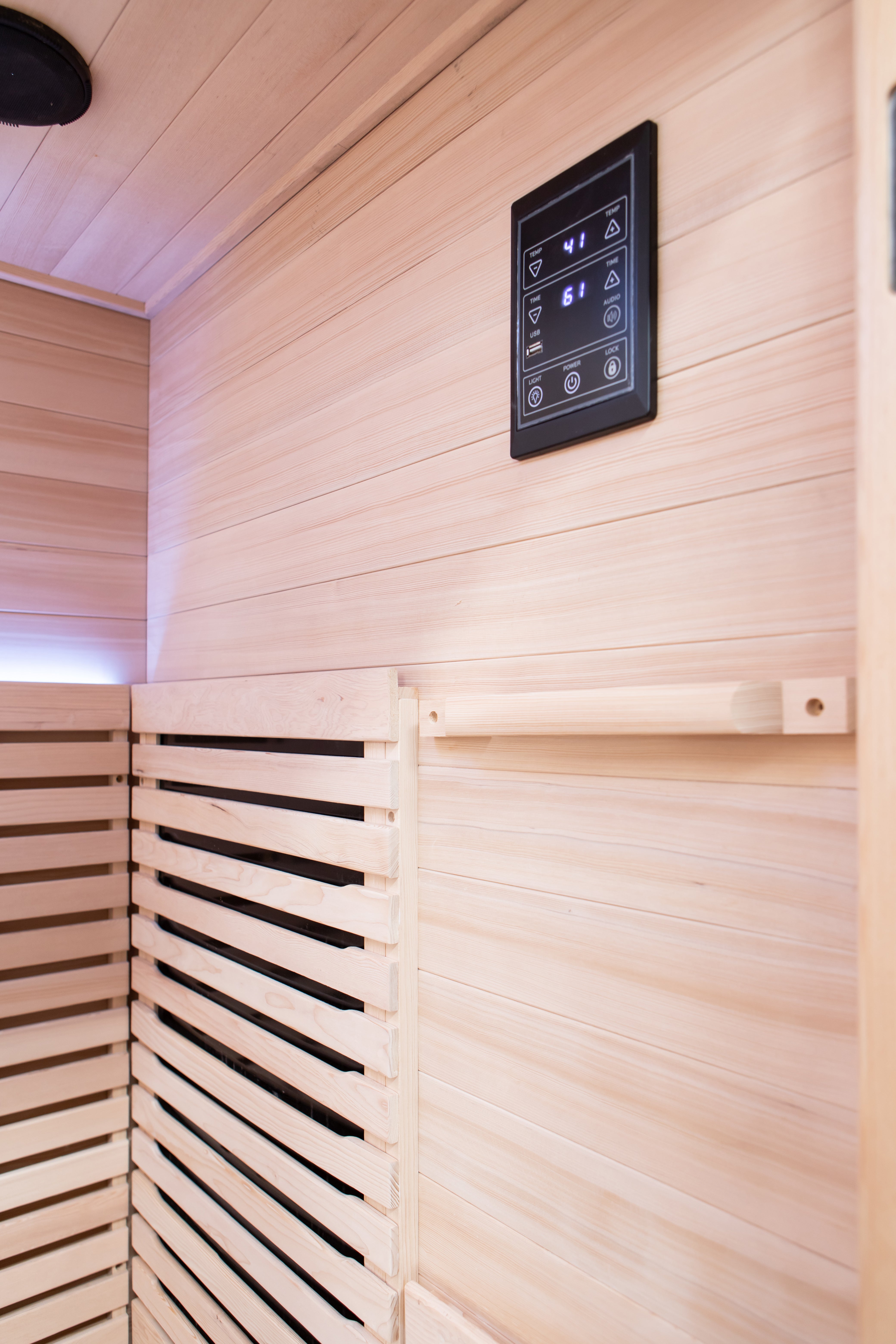 Peak Saunas Everest 2-Person Full Spectrum Infrared Sauna with Built-In XL Medical-Grade Red Light Therapy & Smart WiFi App Control