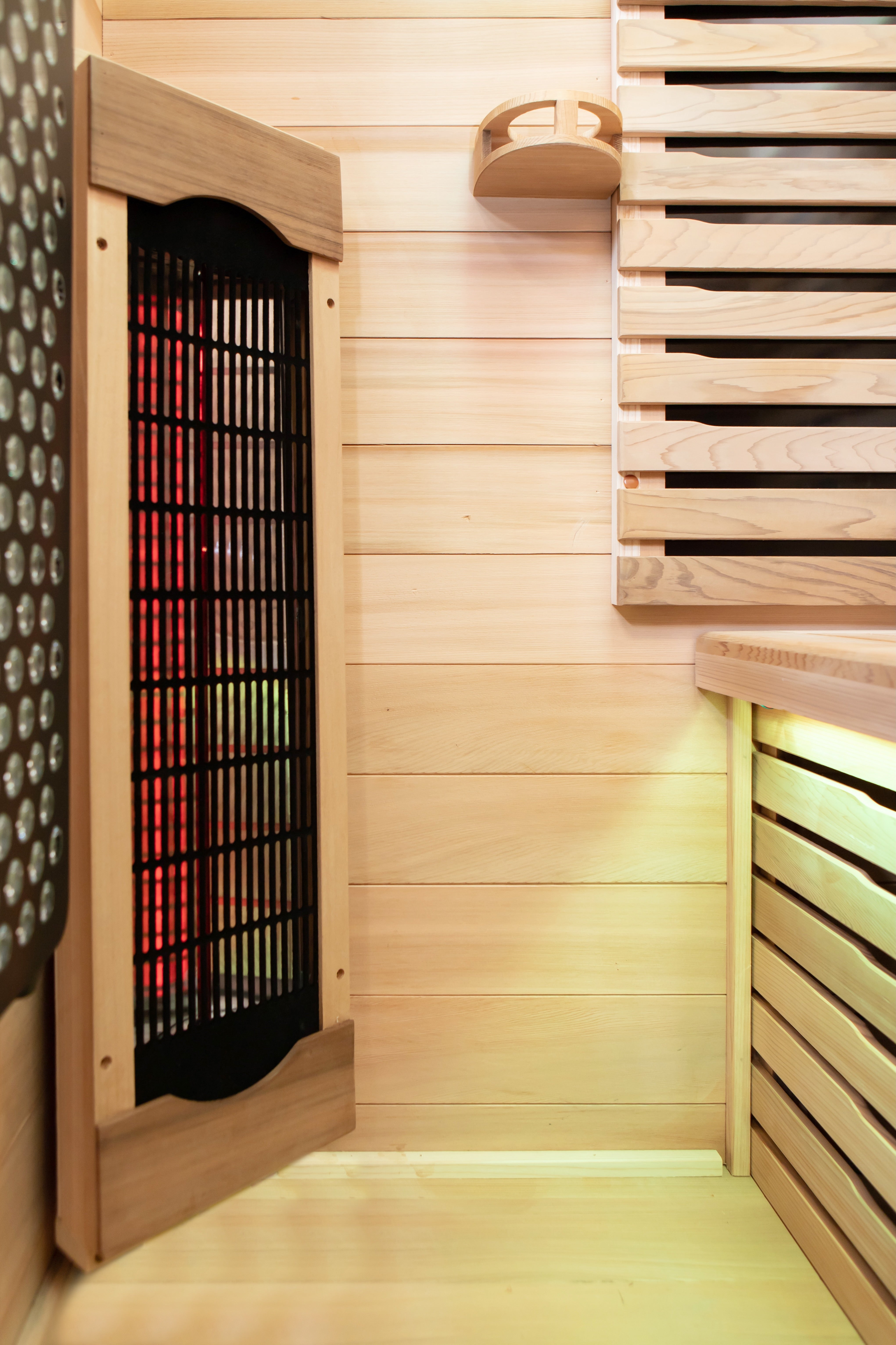 Peak Saunas Fuji 2-Person Full Spectrum Infrared Sauna with Built-In XL Medical-Grade Red Light Therapy & Smart WiFi App Control