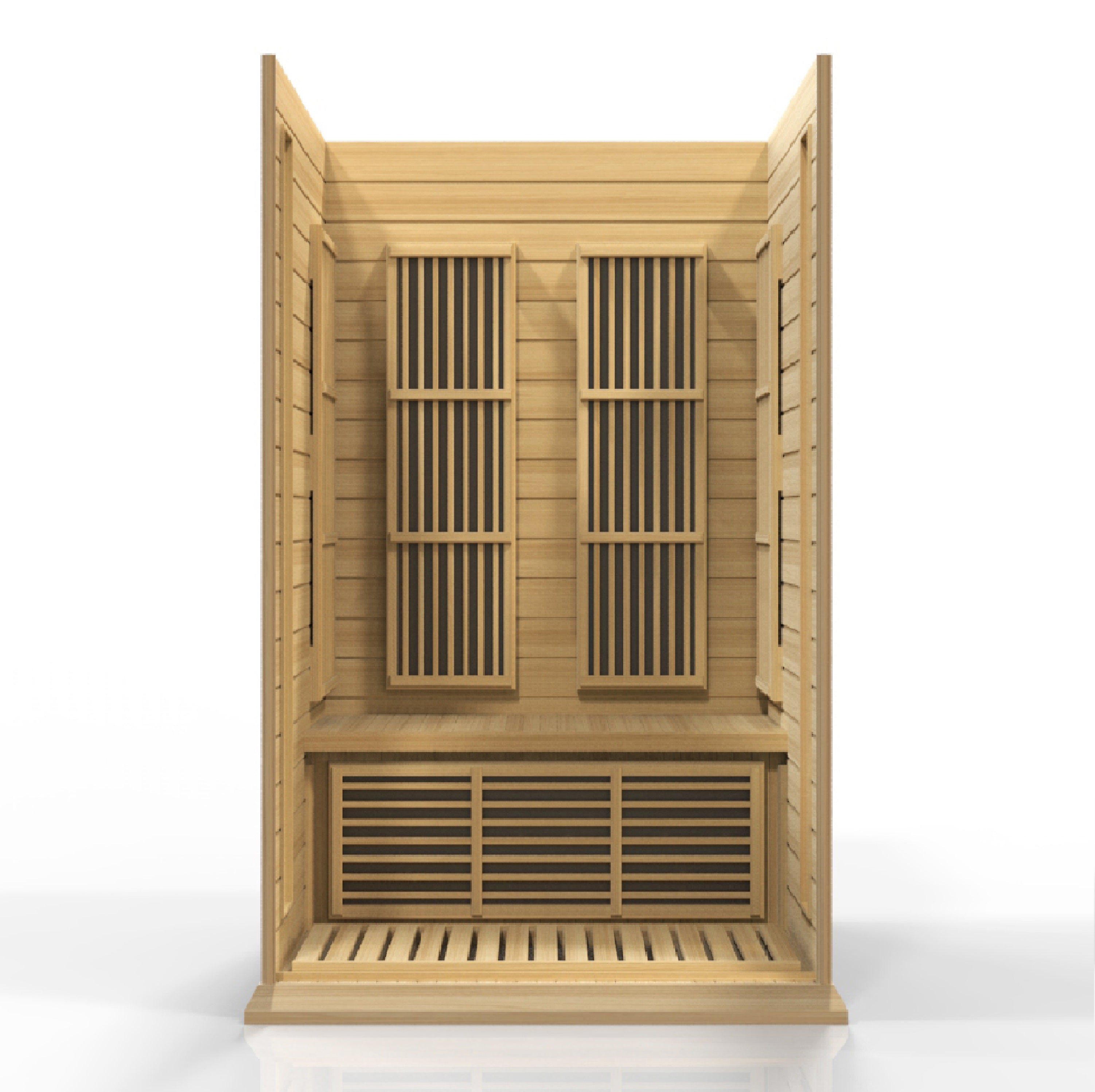 Golden Designs Maxxus 2-Person Low EMF (Under 8MG) FAR Infrared Sauna