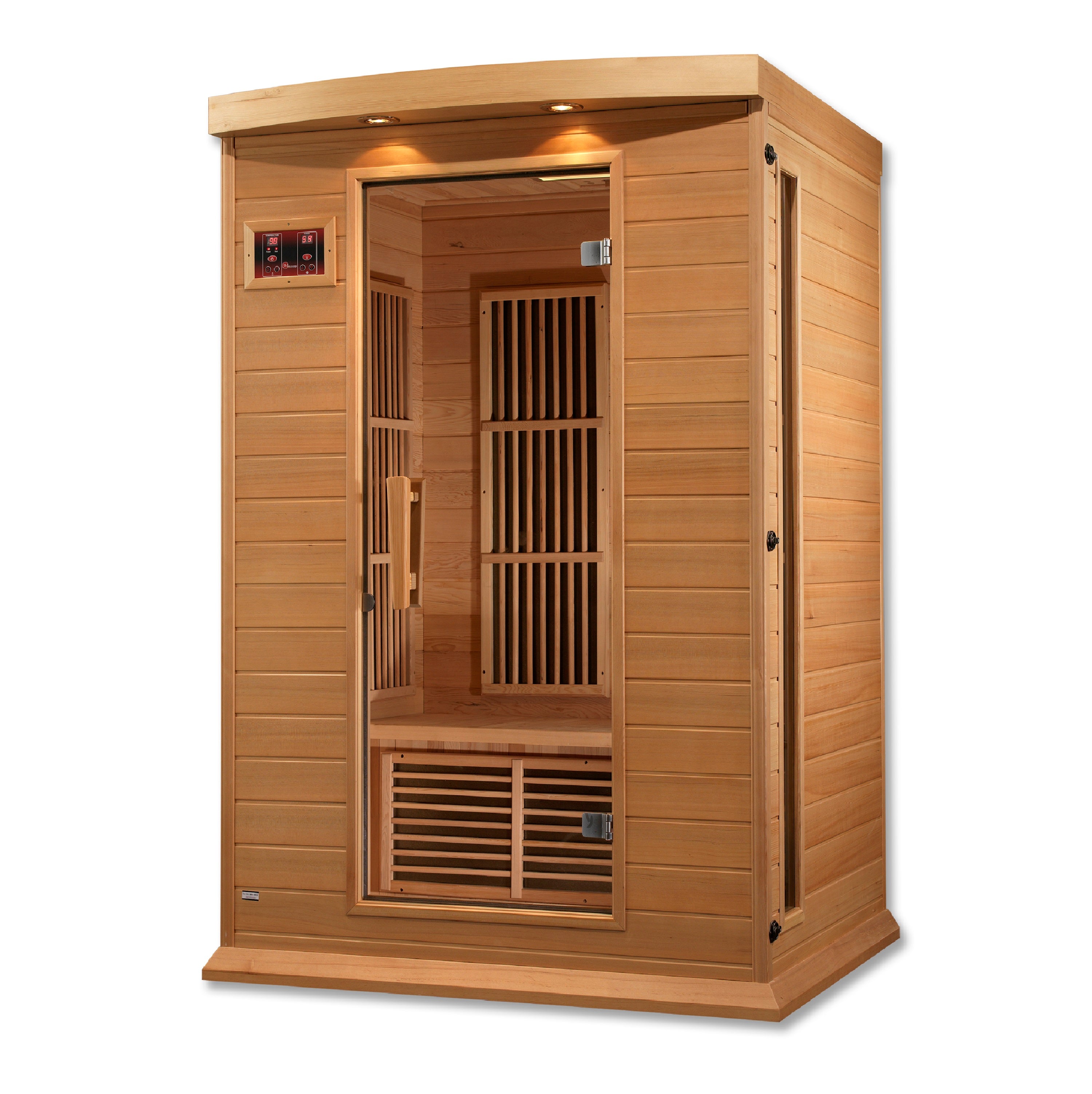 Golden Designs Maxxus 2-Person Low EMF (Under 8MG) FAR Infrared Sauna