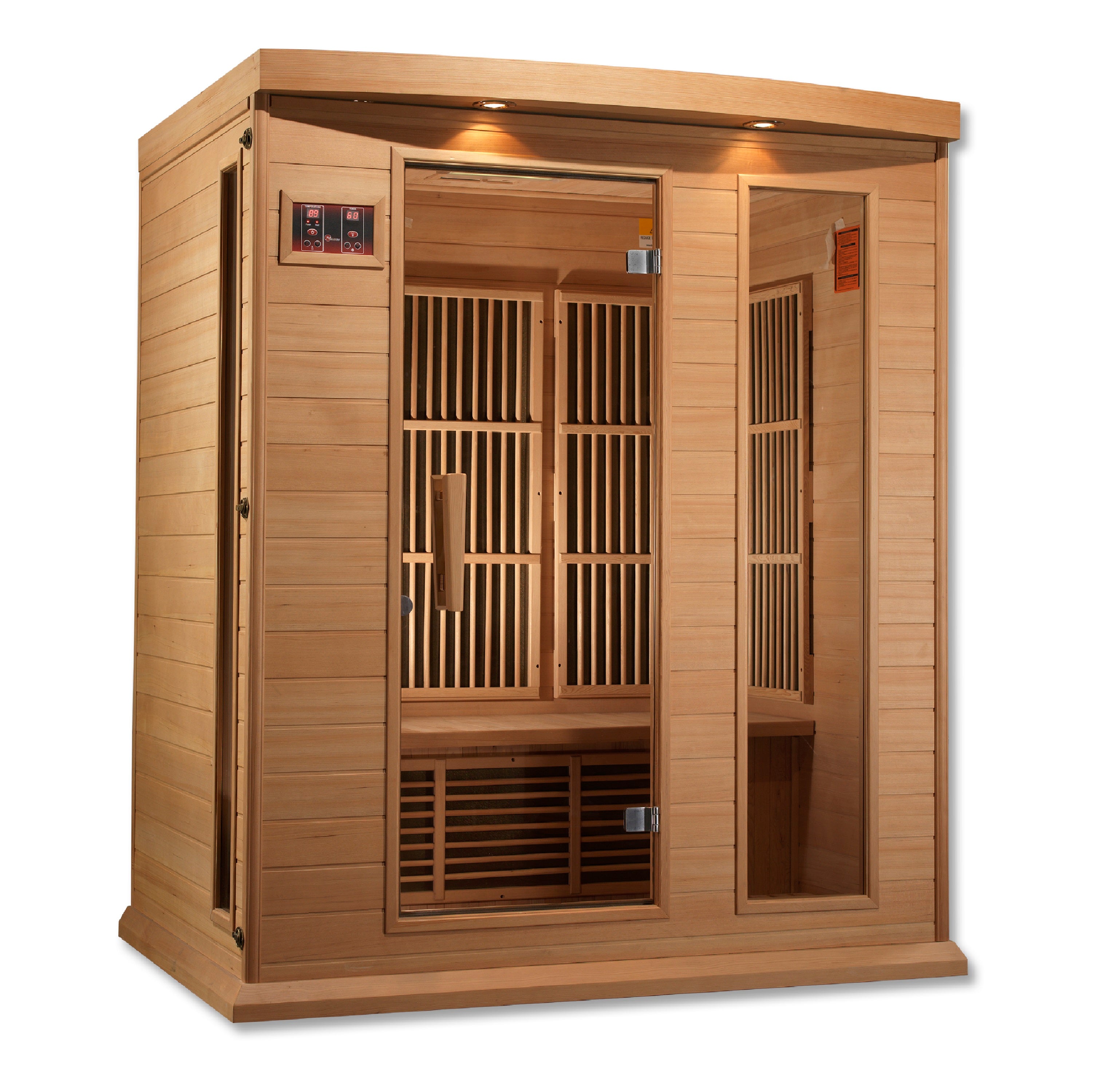Golden Designs Maxxus 3-Person Low EMF (Under 8MG) FAR Infrared Sauna