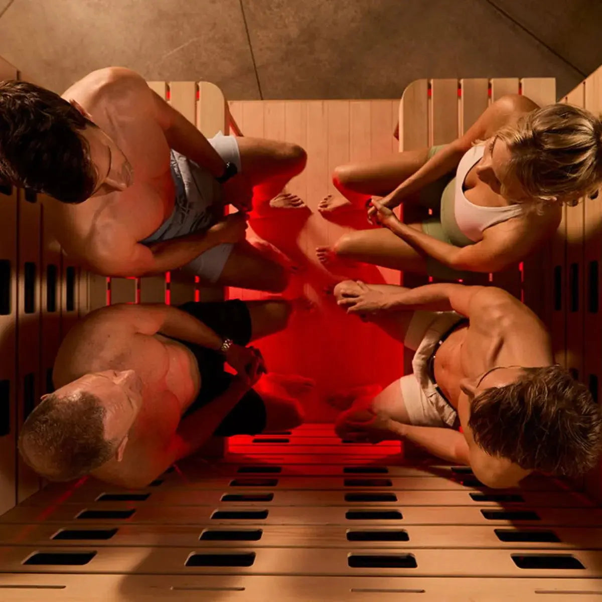 Anyisauna 4-Person Full Spectrum Infrared Sauna – Indoor & Outdoor Use