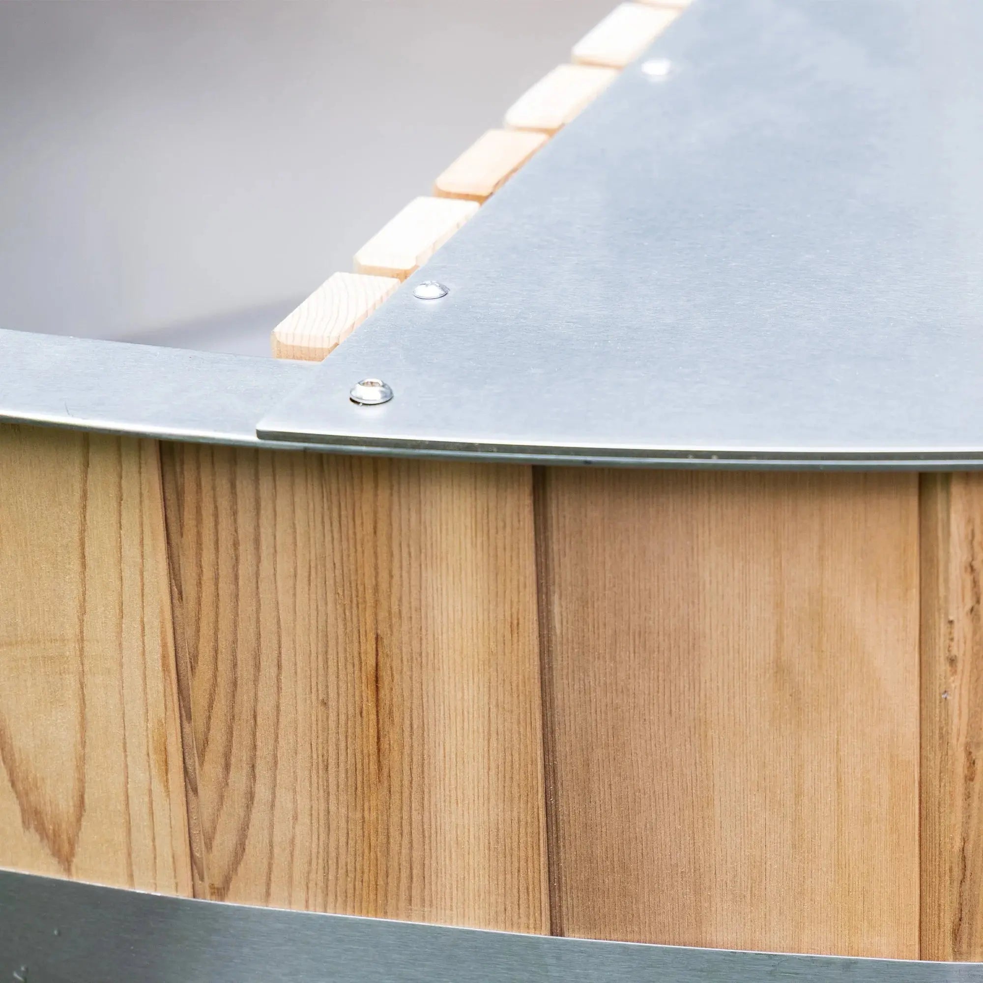 Luxury Wood-Fired Hot Tub for Backyard | Red Cedar & Spruce