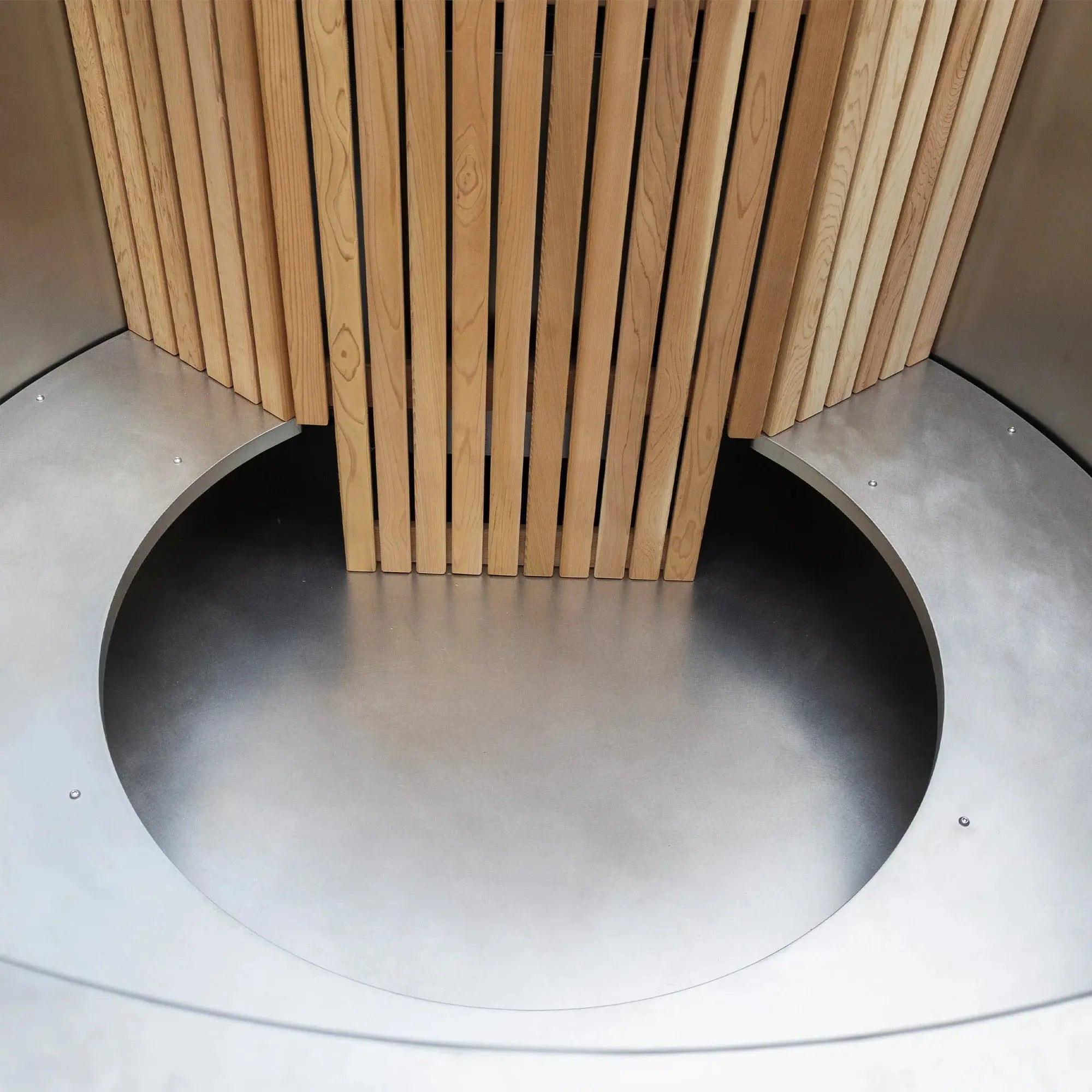 Luxury Wood-Fired Hot Tub for Backyard | Red Cedar & Spruce