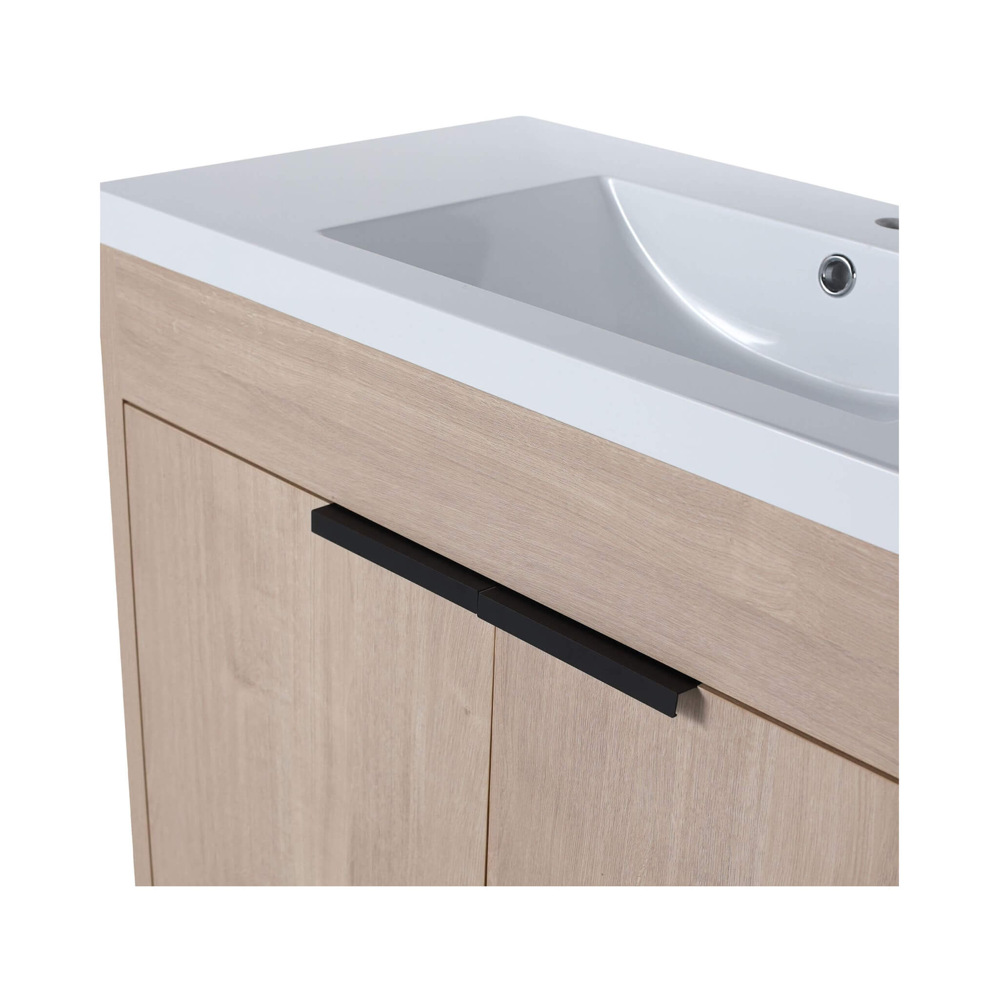 Alora 36-Inch Freestanding Bathroom Vanity With White Resin Sink (SAK92710)
