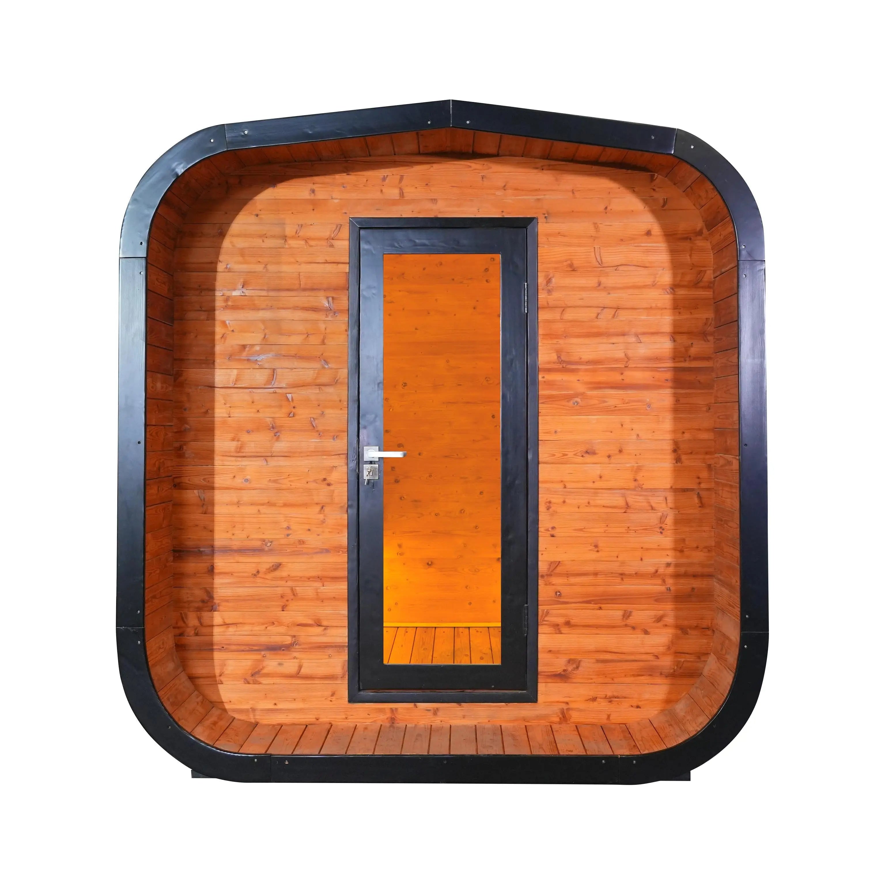6 - Person Square Traditional Steam Sauna: A Haven of Relaxation and Wellness