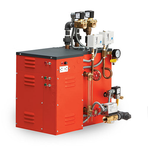 Delta 9kW Commercial Steam Boiler Package | Commercial Steam Generator 9kW Package with Control & Steamhead, 208V/1PH Commercial Use