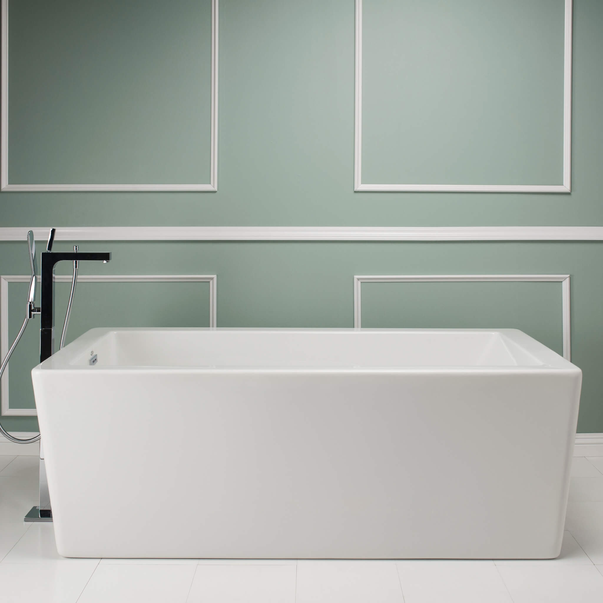 Jacuzzi Bianca 66" Whirlpool Bath [JBIF6636WUR2CPWW/WC] (SAK41632)