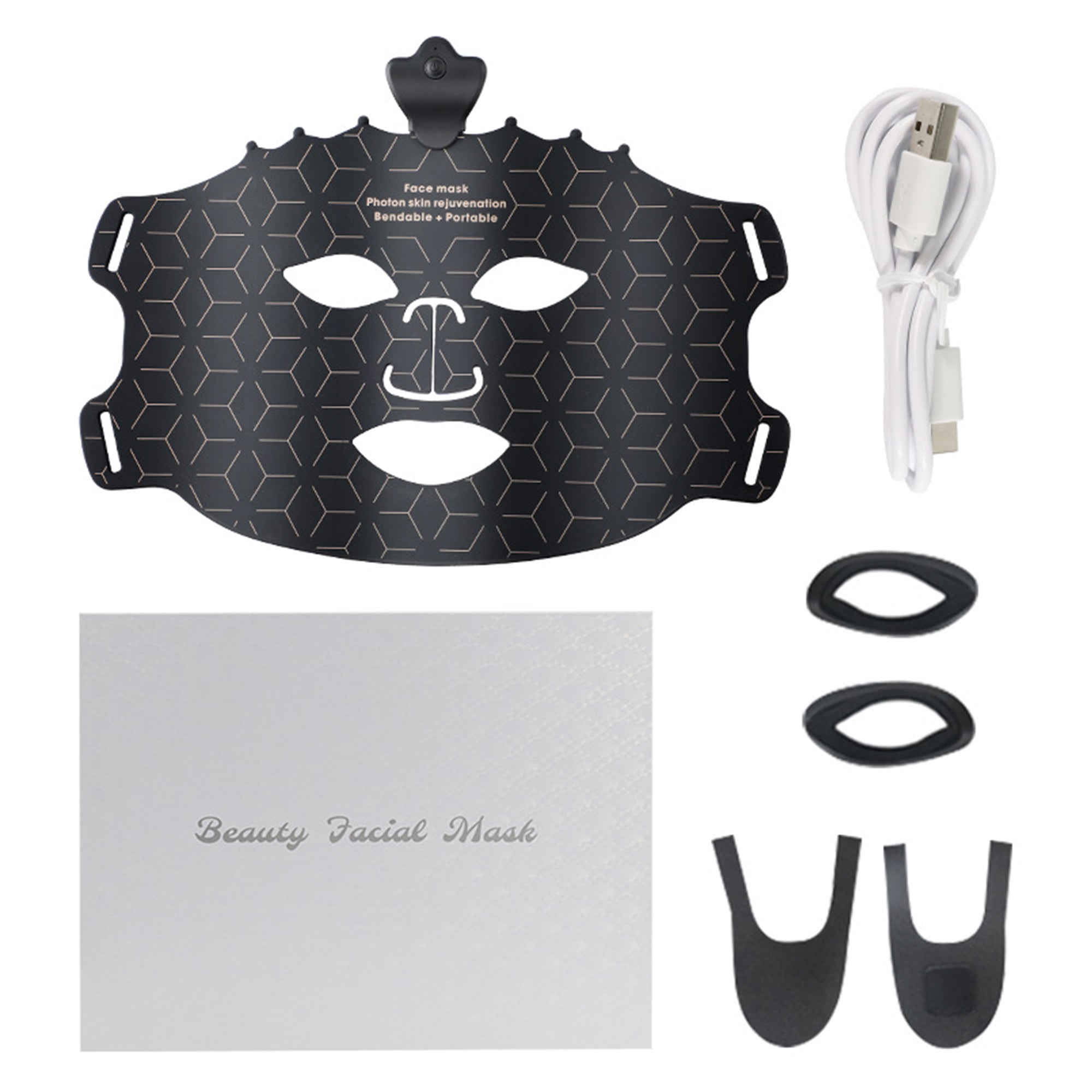 LED Light Therapy Crown Face Mask