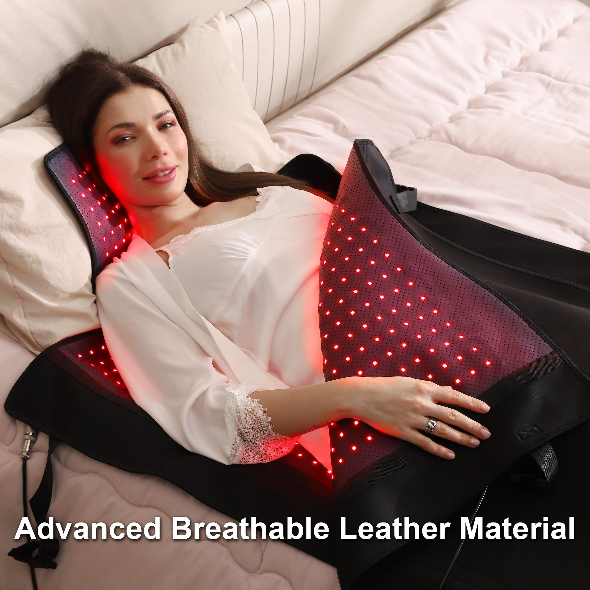 LUMYHEALTH Red Light Therapy Bag For Full Body - Infrared Recovery System (660nm + 850nm)
