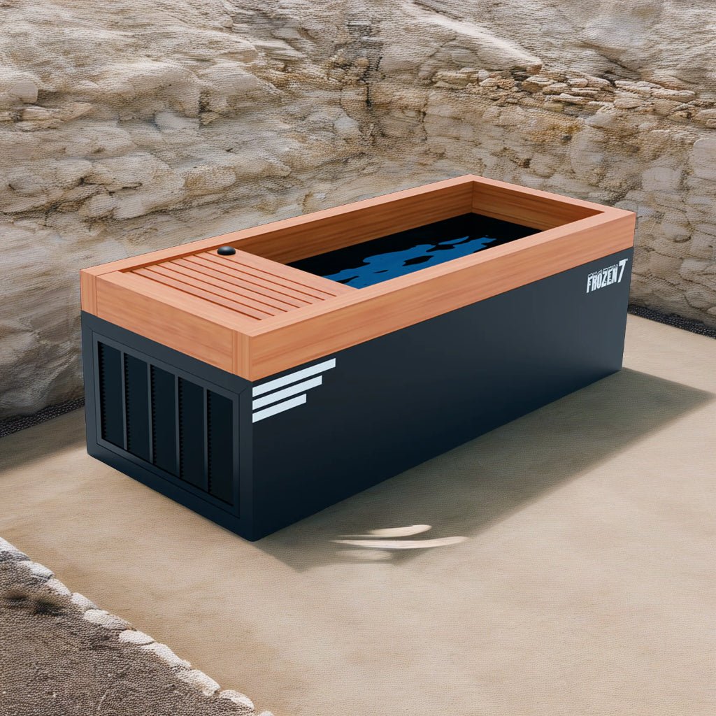 Medical Frozen 7 Cold Plunge - Heavy Duty, Essential Oil Infuser, UV Sanitizing, Indoor/Outdoor Cold Therapy Tub