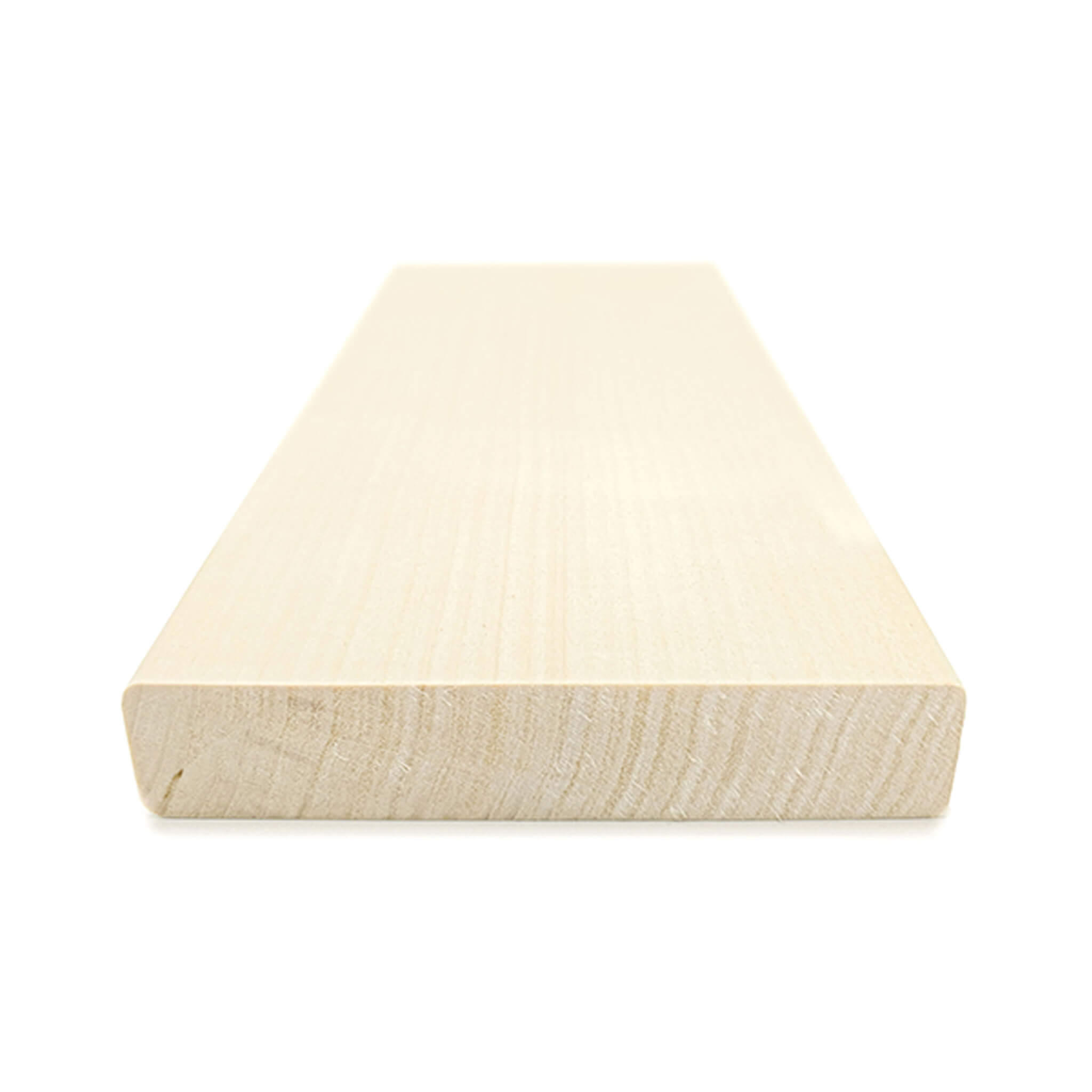 Prosaunas Aspen 2X6 S4SEE SHP Sauna Bench Wood With Smooth 4 Sides Eased Edges [Untreated] (SAK79071)